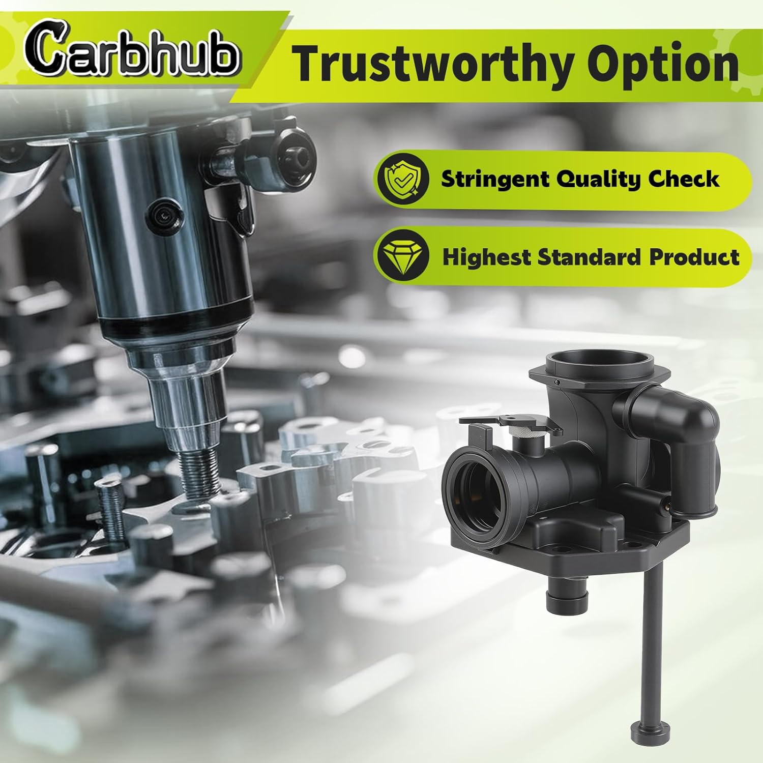 Carbhub 795477 Carburetor for 795469 795469 794147 498809 497619 795475 790206 790218 699660 794161 498811 Carburetor with 698369 Air Filter image number 3