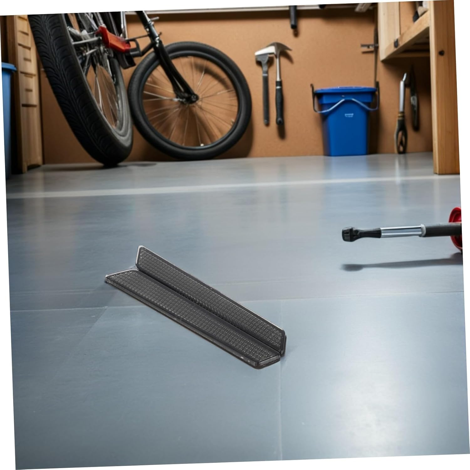 Reflective Motorcycle Saddle Bag Inserts Grey Abs Impact-Resistant Reflector Covers Compatible with Harley Touring Road Safety Accessories for Night Visibility - White image number 3