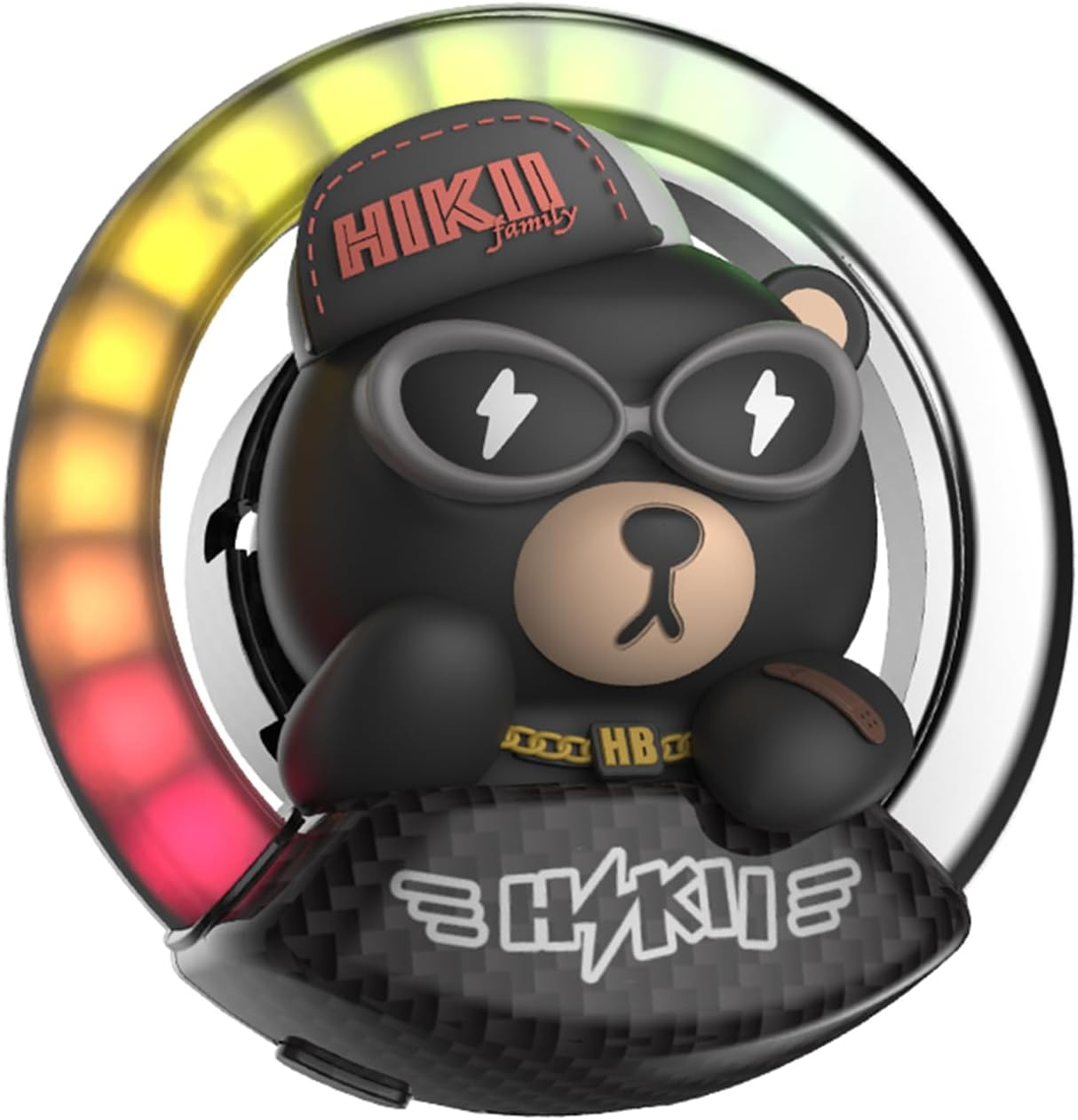 Cacacece Car Air Fresheners Cute Bear Pilot Car Diffuser Rotating Propeller Automotive Air Outlet Creative Car Perfume Fragrance Automotive Decoration Accessories Air Fresheners for Cars