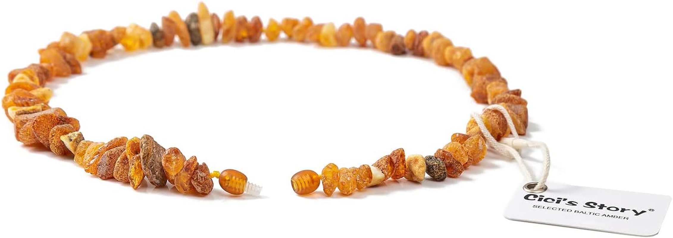 Amber Collar for Dogs and Cats - Certified Premium Quality Raw Baltic Sea Amber - 41Cm image number 4