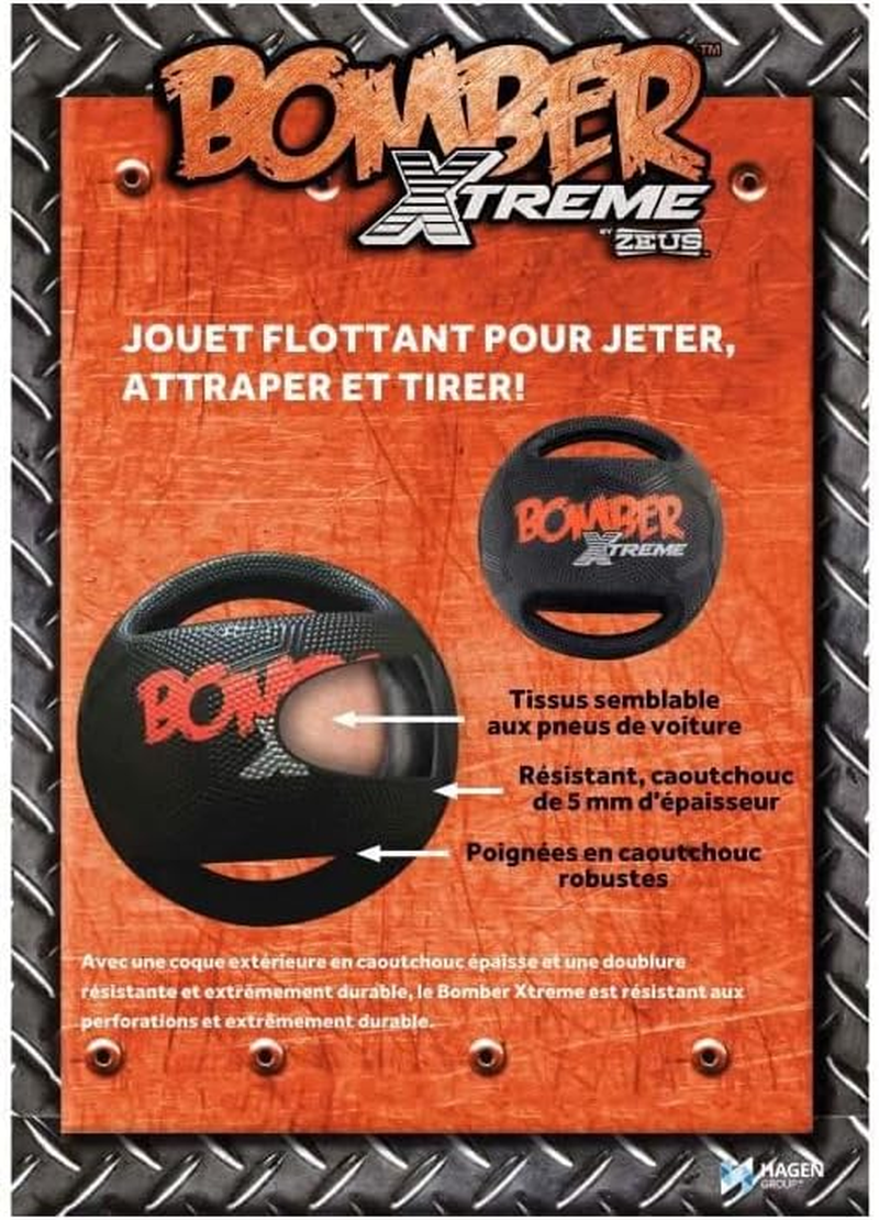 Zeus Xtreme Bomber Dog Toy, Mini image number 3