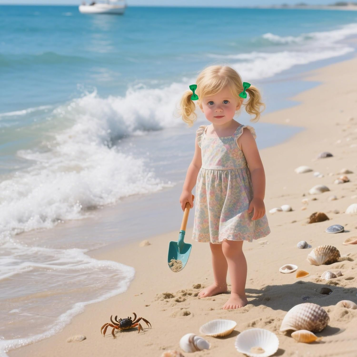 40PCS 2 Inch Baby Girl Hairbands Multicolor Bow Hairbands Small Bow Craft Elastic Ponytail Fixing Accessories Suitable for Girls Teenagers Children Babies Toddlers image number 4