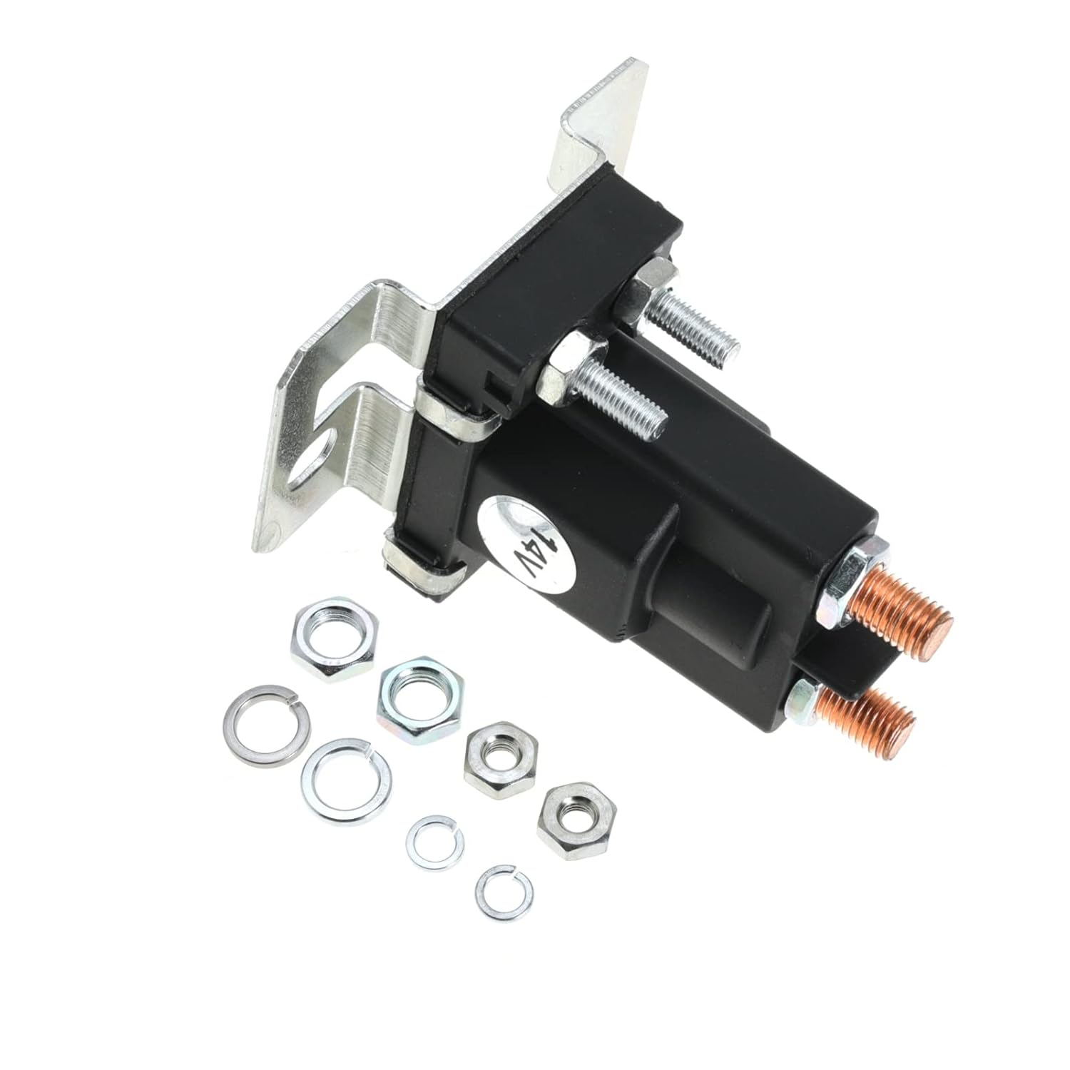 14V 4 Terminal Solenoid for EZGO TXT Gas Golf Cart for Cushman 2200 1994-Up Replace 27153-G01 27153G01 612813 image number 1