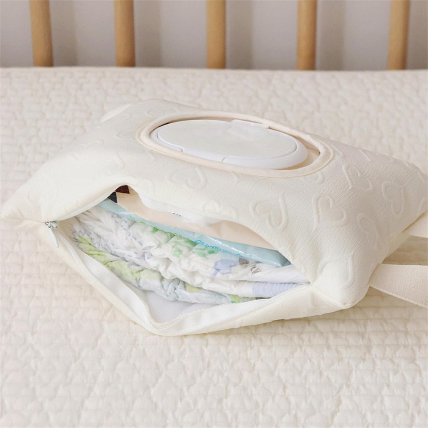 Wipes Dispenser | Tissue Dispenser for Travel | Dustproof Refillable Wet Wipe Dispenser Napkin Container for Car Camping Bathroom Travel Outdoor Picnic image number 6