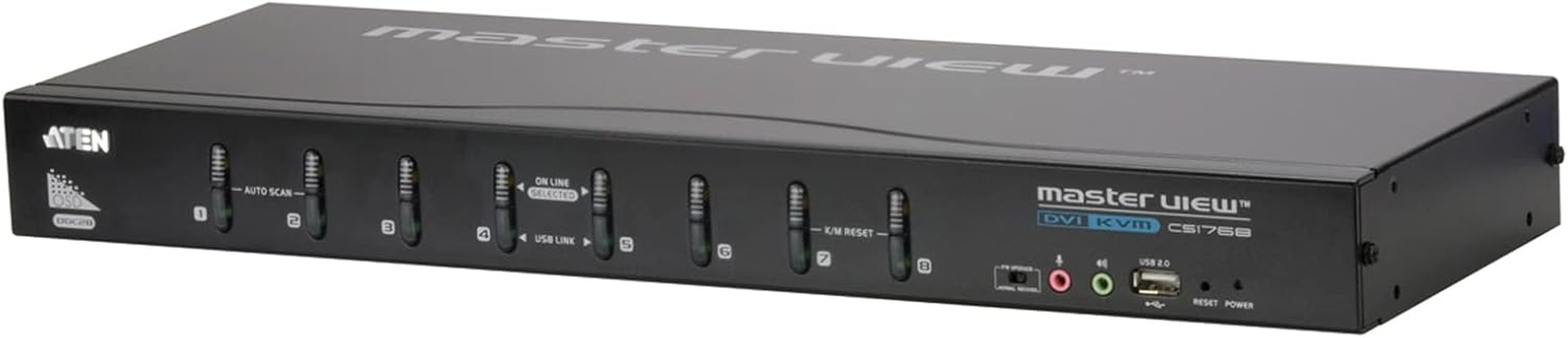 Aten 8 Port USB DVI Single Link KVM Switch image number 3