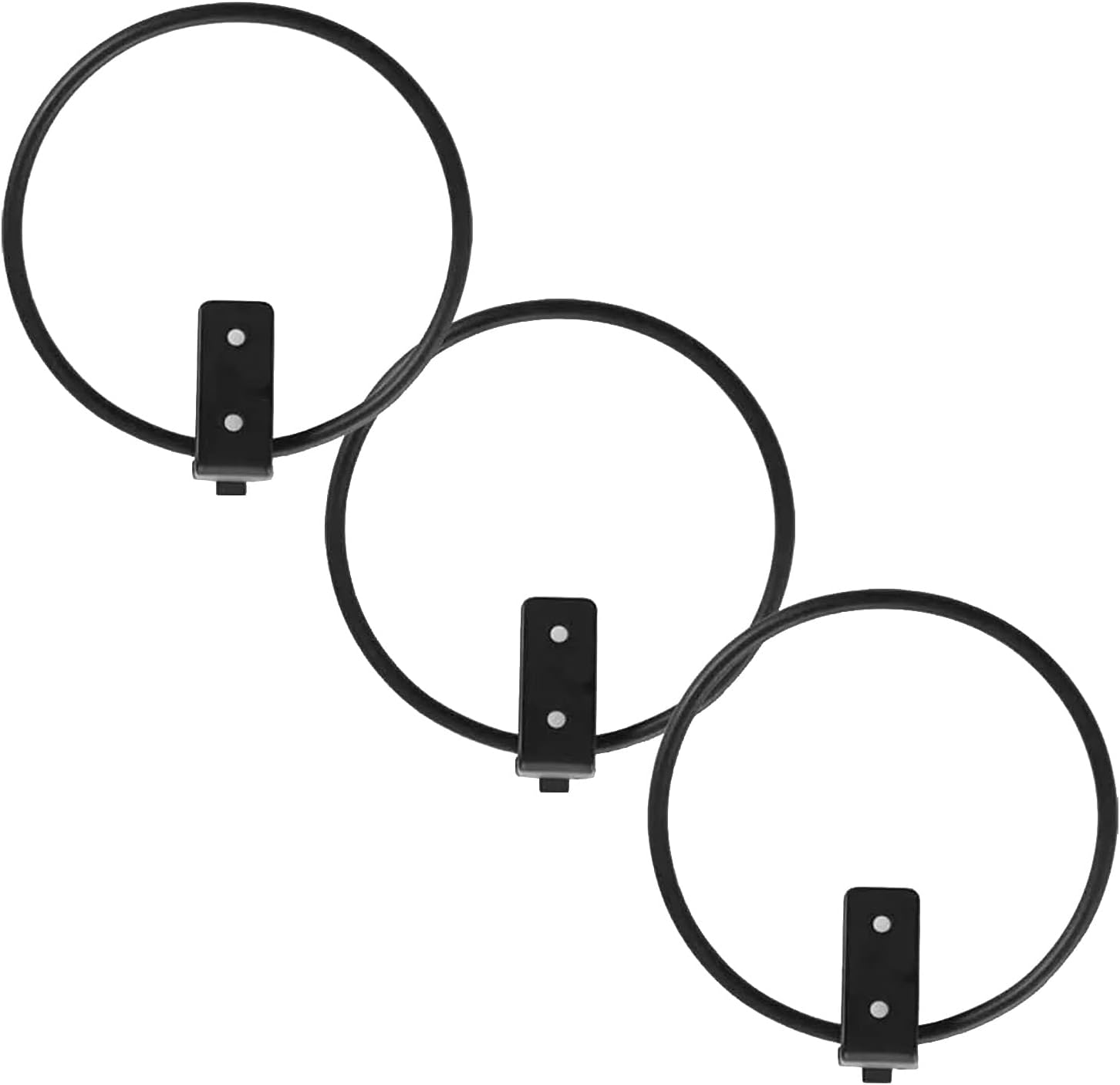 Sorandy Wall Mounted Plant Holder, 3Pcs 6 Inch Flower Pot Hanger with 90 Degree Swing Arm and Screw Kit for Indoor/Outdoor Plants