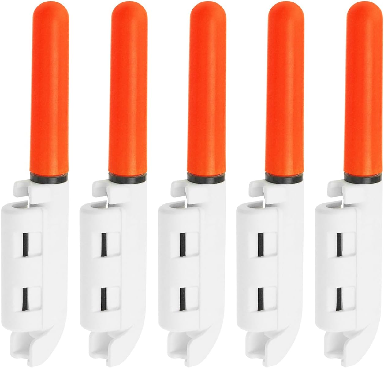 SING F LTD 5Pcs Night Fishing Rod Tip Lights Led Glow Lamp Waterproof Night Fishing Bite Alarm Glow Stick Fishing Tackle Accessories for Night Fishing