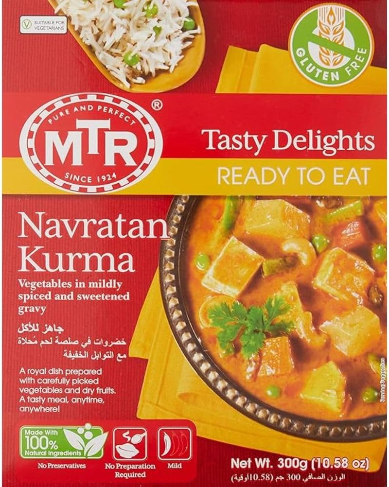 MTR Ready-To-Eat Navratan Kurma, 300 G image number 1