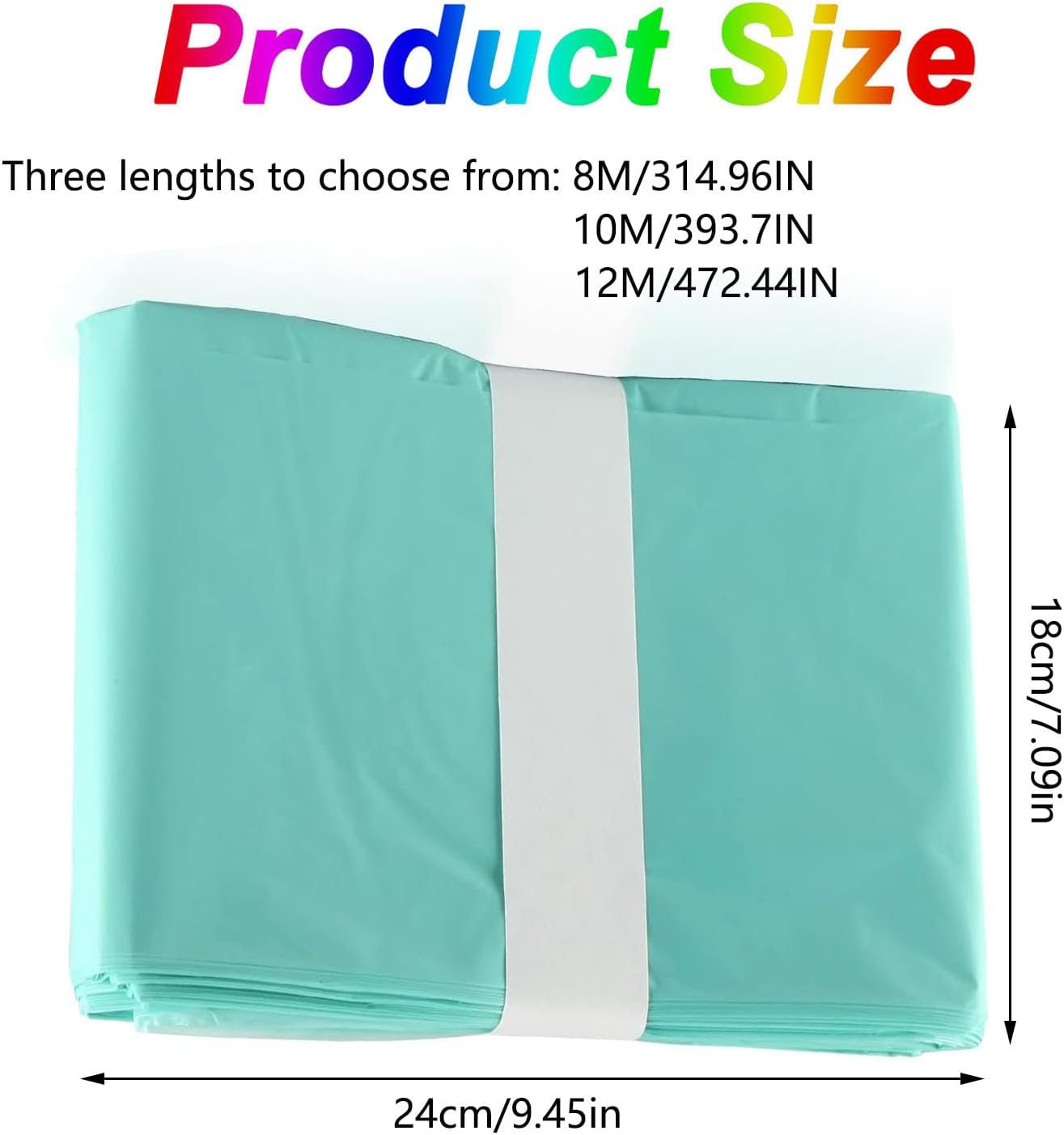 6 Pack Nappy Bin Refill Bags Compatible, Newborn Baby Diaper Pail Liner, Deal with Odors Effectively,Baby Diper Large Capacity,Nappy Bin Refill Bag (12Meters Each)