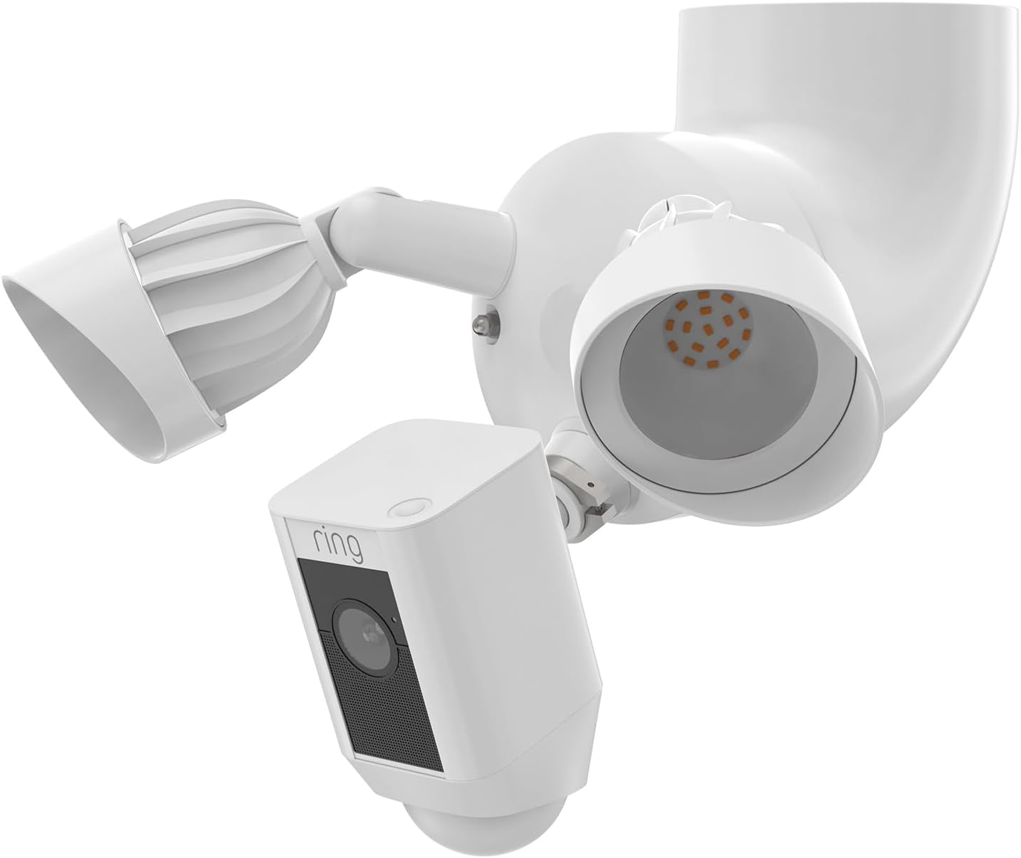 Floodlight Holder for Ring Floodlight Camera plus Cable & Floodlight Cam Wired Pro, Adjustable Eaves Mount Stand Holder for Blink Floodlight Camera, Floodlight Camera Eave Mount Accessories, White - Wei&szlig; image number 5