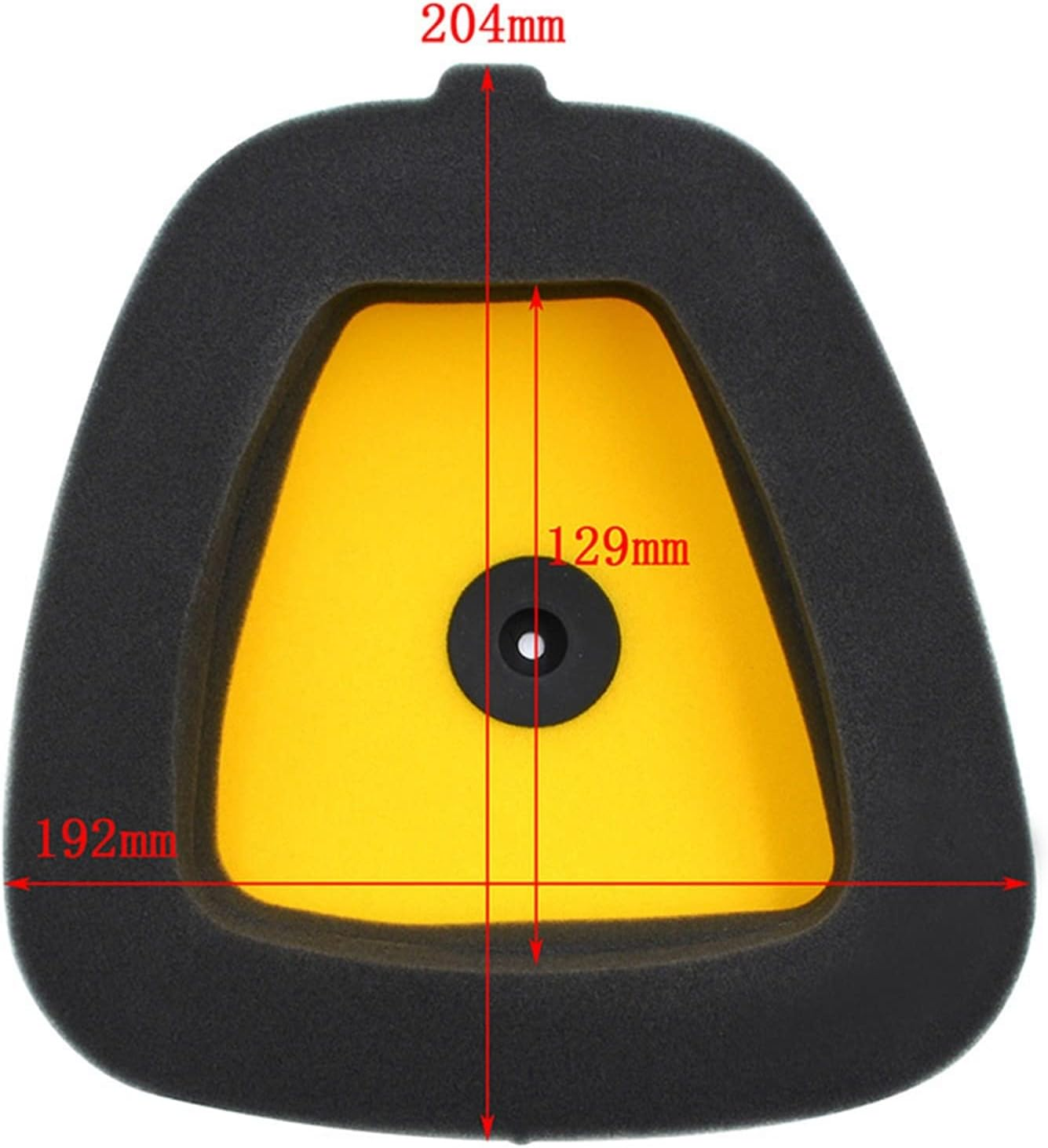 CAREG Motorcycle Air Filter Cleaner Accessories Compatible with Yamaha WR250F WR450F YZ250F YZ250FX YZ450F YZ450 F YZ450FX YZ 450 FX 1SL-14451-00 Durable image number 3