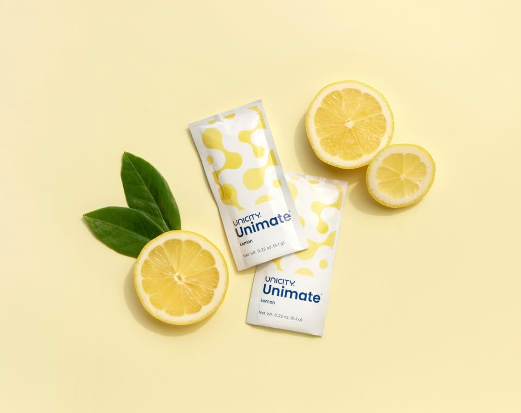 Unicity Unimate Lemon Flavour - 30Sachet/ Box image number 4