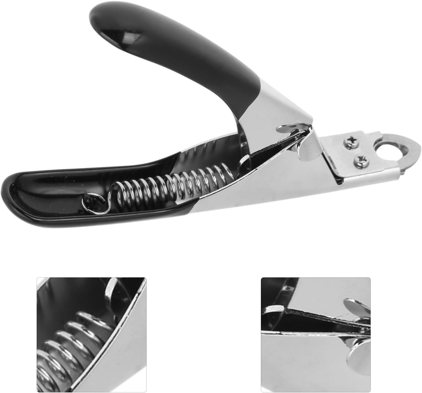 Kooingtech Nail Scissors for Dogs, Cat Nail Scissors for Cats, Small Puppies and Small Animals (Black)