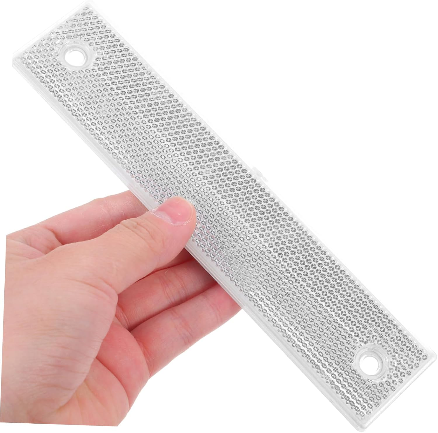 6Pcs Reflective Driveway Markers Weatherproof Road Reflectors for High Visibility Day Night Conditions Easy Installation for Safe Parking Traffic Guidance image number 3