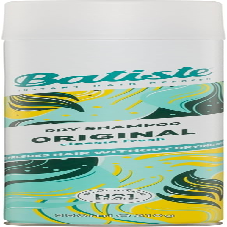 Batiste Original Dry Shampoo - Citrusy and Refreshing Scent - Quick Refresh for All Hair Types - Revitalises Oily Hair - Hair Care - Hair and Beauty Products - 350Ml image number 3