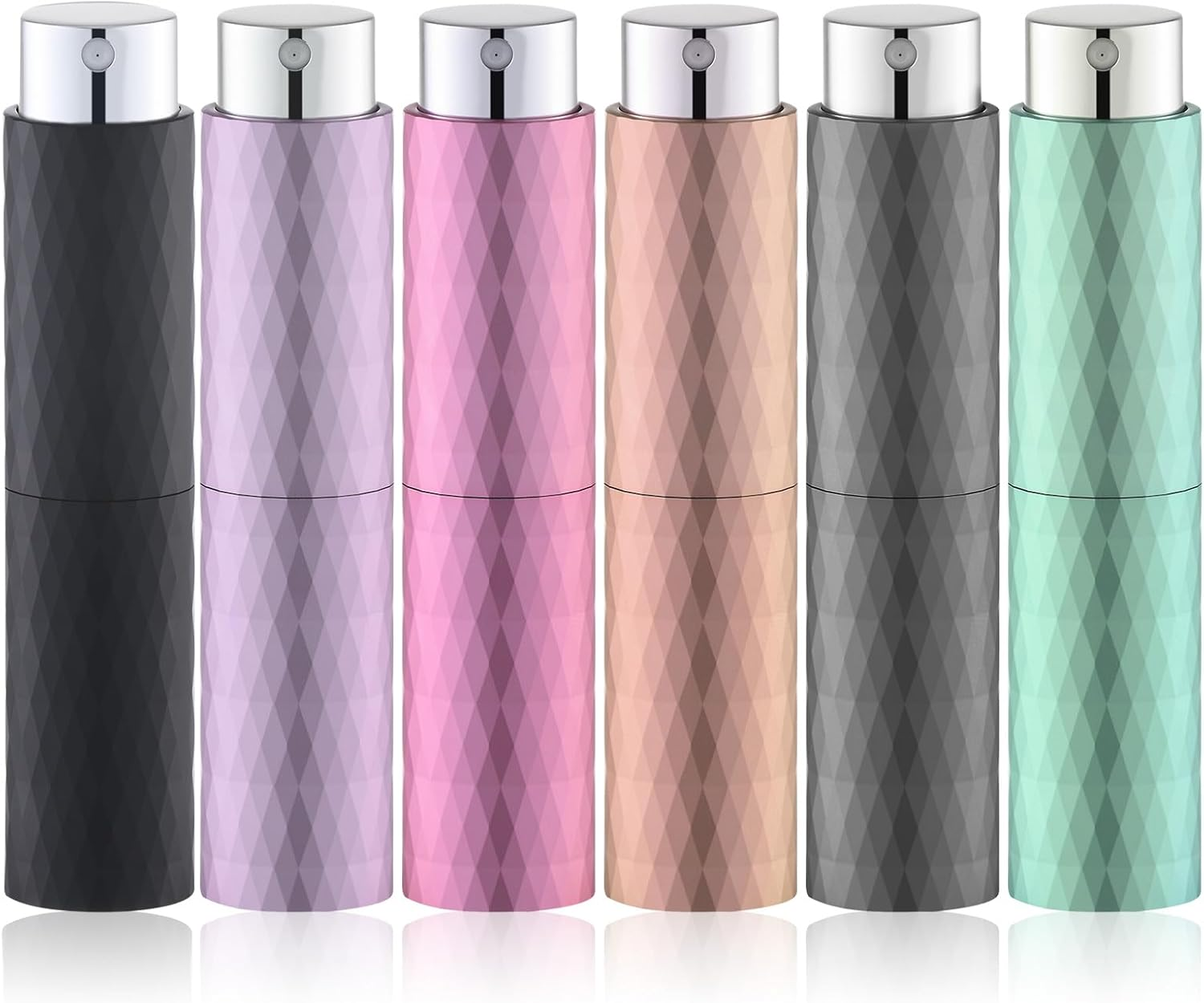 Lulupack Perfume Atomizer Travel Refillable Bottle: Cologne Sprayer Portable for Men - Mini Spray Empty for Refill - 8Ml Small Size Matte - 6Color-1 image number 5
