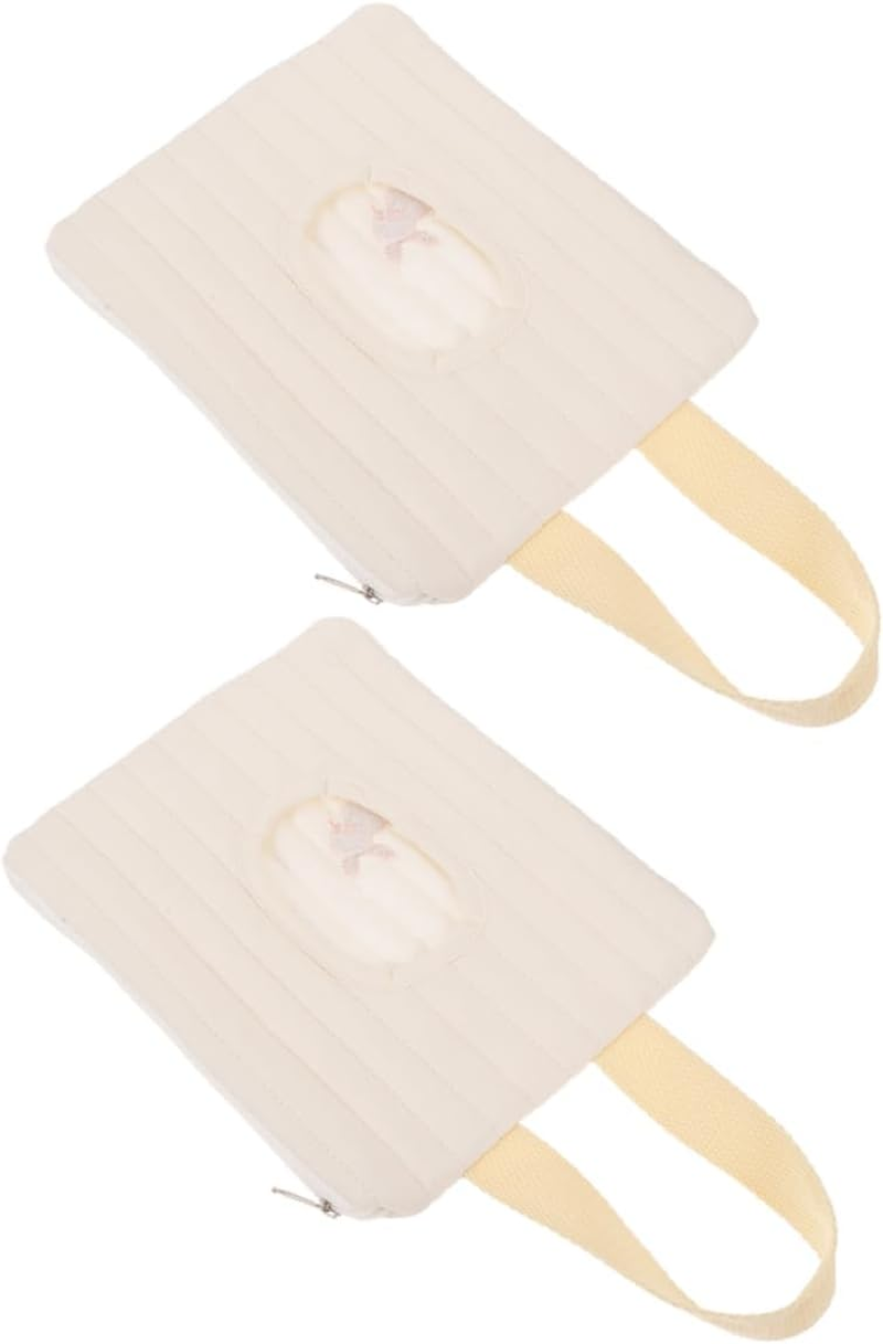 ERINGOGO 2Pcs Wet Wipes Pack Dispenser Portable Wipes Holder for Diaper Bag Travel Bathroom Nursery image number 1