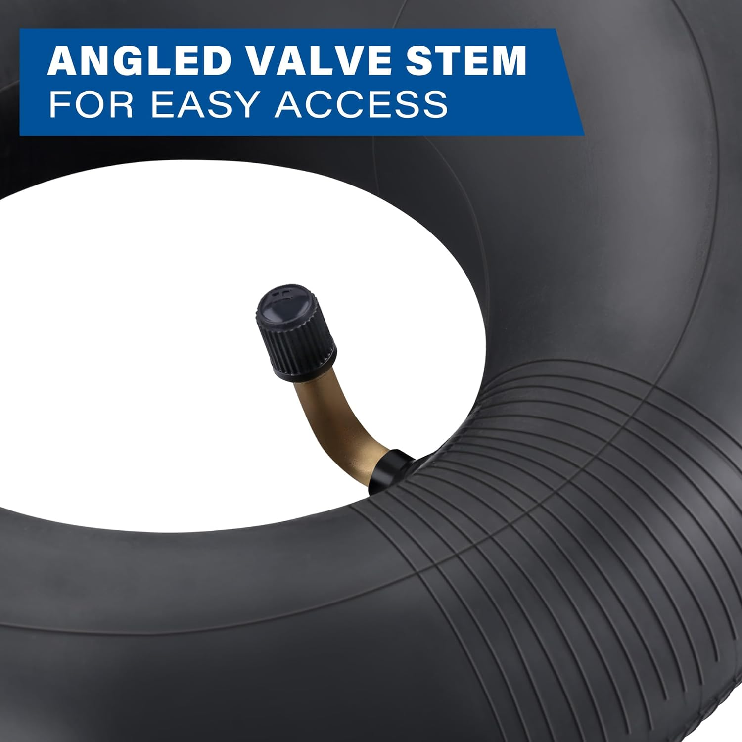 2 Pack 13X5.00-6 Inner Tube for Razor Dirt Quad (Versions 1-18) and Go Kart, Dirt Bike, ATV, Yard Tractors, Lawn Mowers, Snow Blowers, Wagons, Hand Trucks, with TR87 Bent Metal Valve Stem image number 6