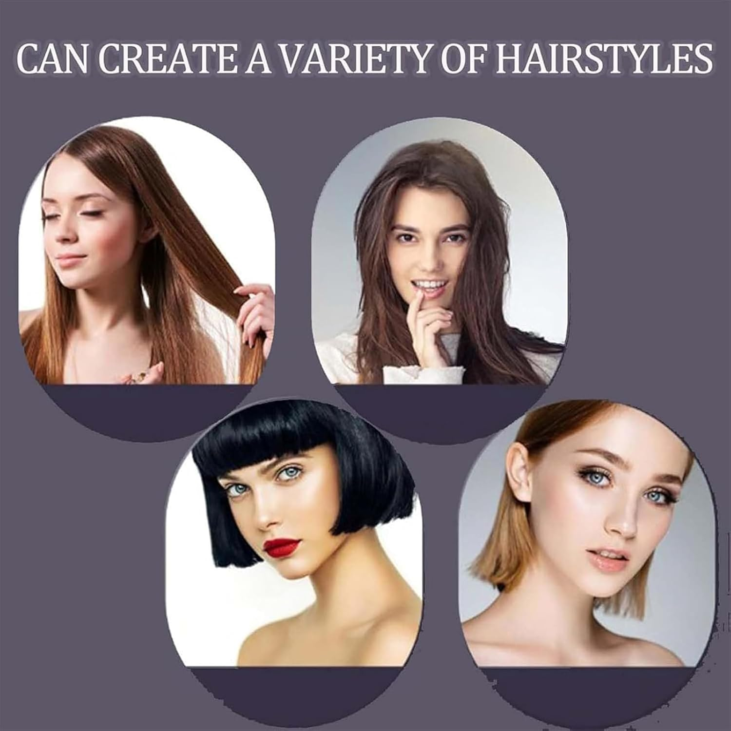 Bellabrush Pro,Bellabrush Pro Hair Brush,Bellabrush Pro Brush,Bellabrush Pro Hair Straightener Brush,Cordless Hair Straightener Brush,Bellabrush Portable Straightener Brush Heated Hair Comb (A) image number 5