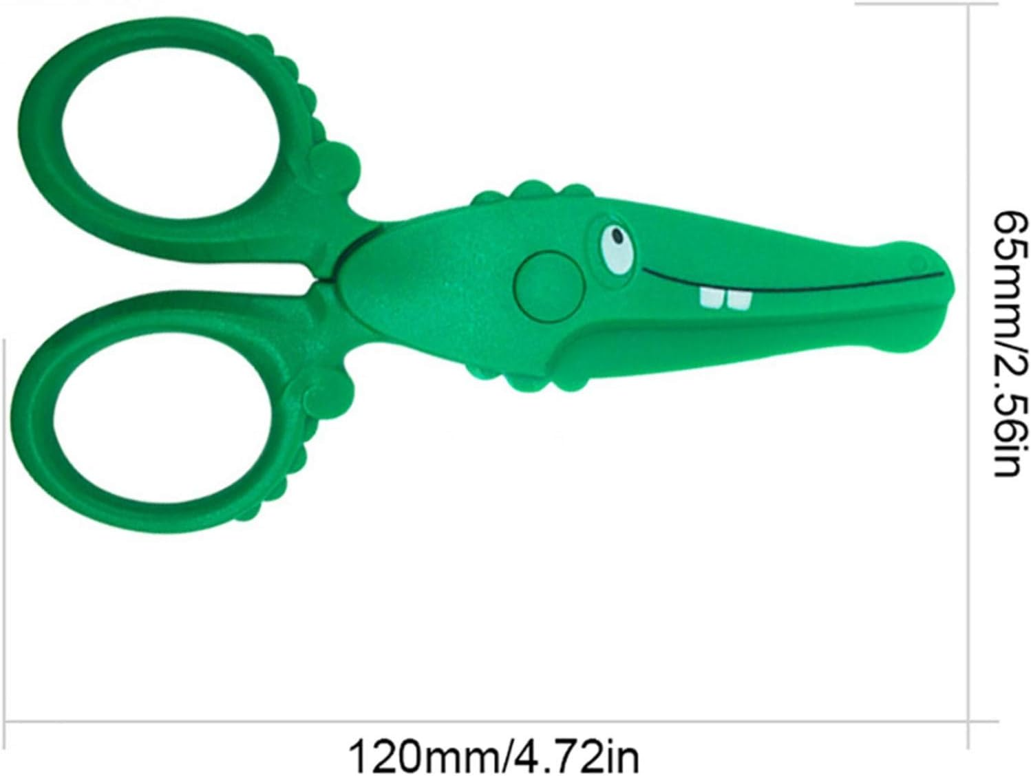 Scissors for Kids - Safety Student Scissors with Shark Blunt Tip,Small Kids Scissors for Crafting, Toddler Scrapbooking Supplies image number 5
