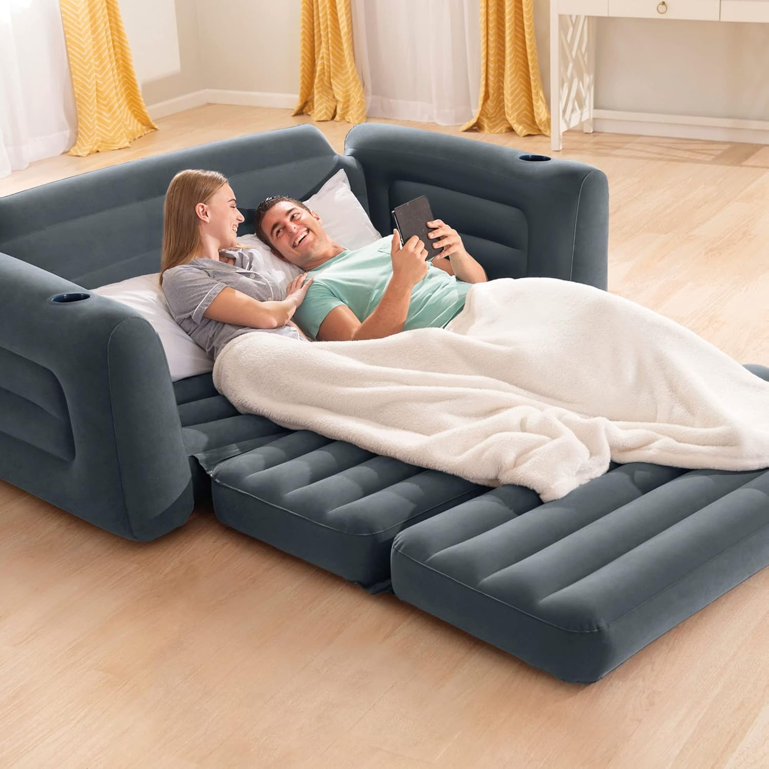 Intex Pull-Out Inflatable Sofa image number 6