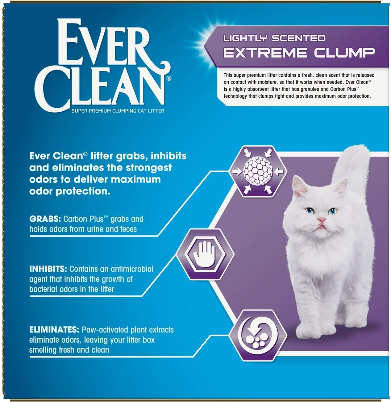 Lightly Scented Extreme Clump Cat Litter by Ever Clean image number 3