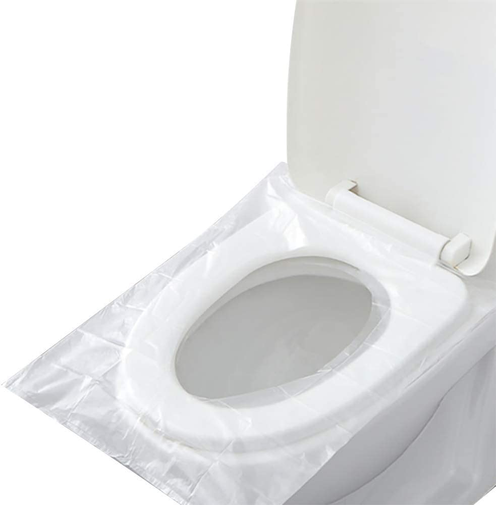 60 Pack Toilet Seat Covers Disposable for Travel Friendly Packing for Kids Potty Training and Adult(60 Covers) image number 4
