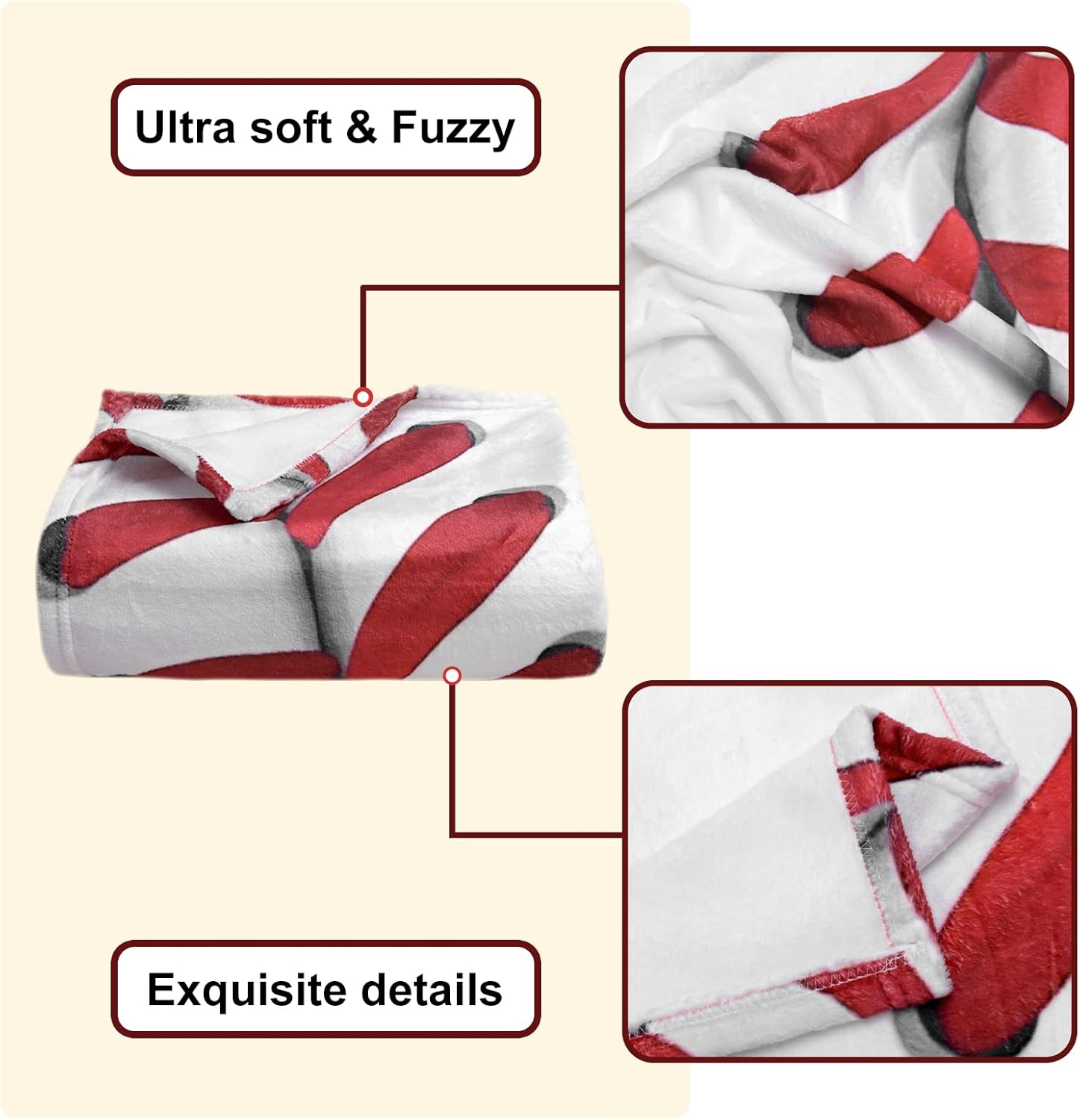 Baseball Blanket for Boys Adults, Baseball Gifts for Boys Baseballs Lovers, Kids Toddlers Teens Sport Baseballs Throw Blanket - 60X80 Inch image number 5