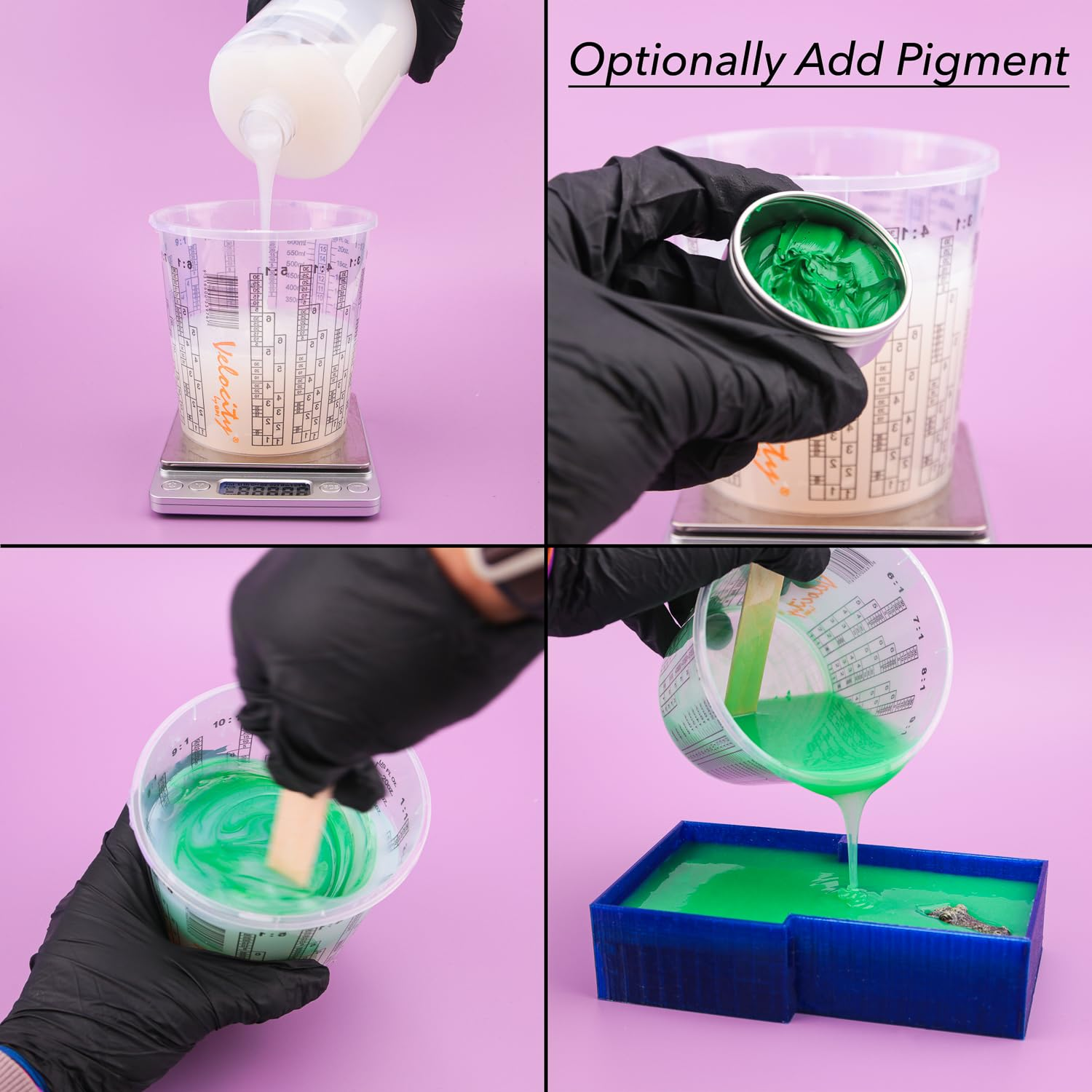 Silicreate Ultrasoft-10 Silicone Rubber | Transparent | for Moulding and Casting (4Kg)