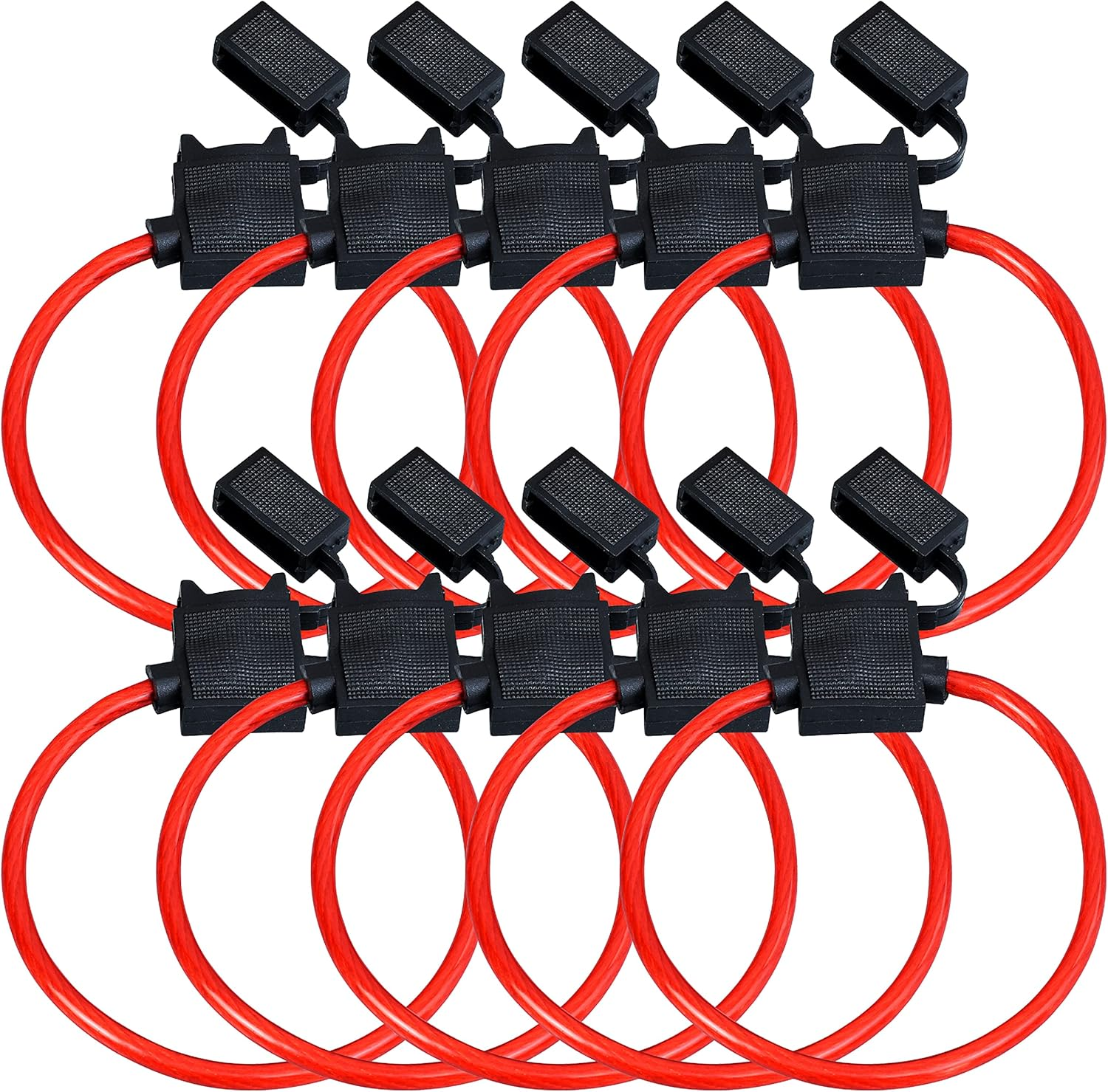 Conext Link LFH10ATC-10 Loop ATC Fuse Holder with Cover without Fuse 10 Pack 10 Gauge image number 5