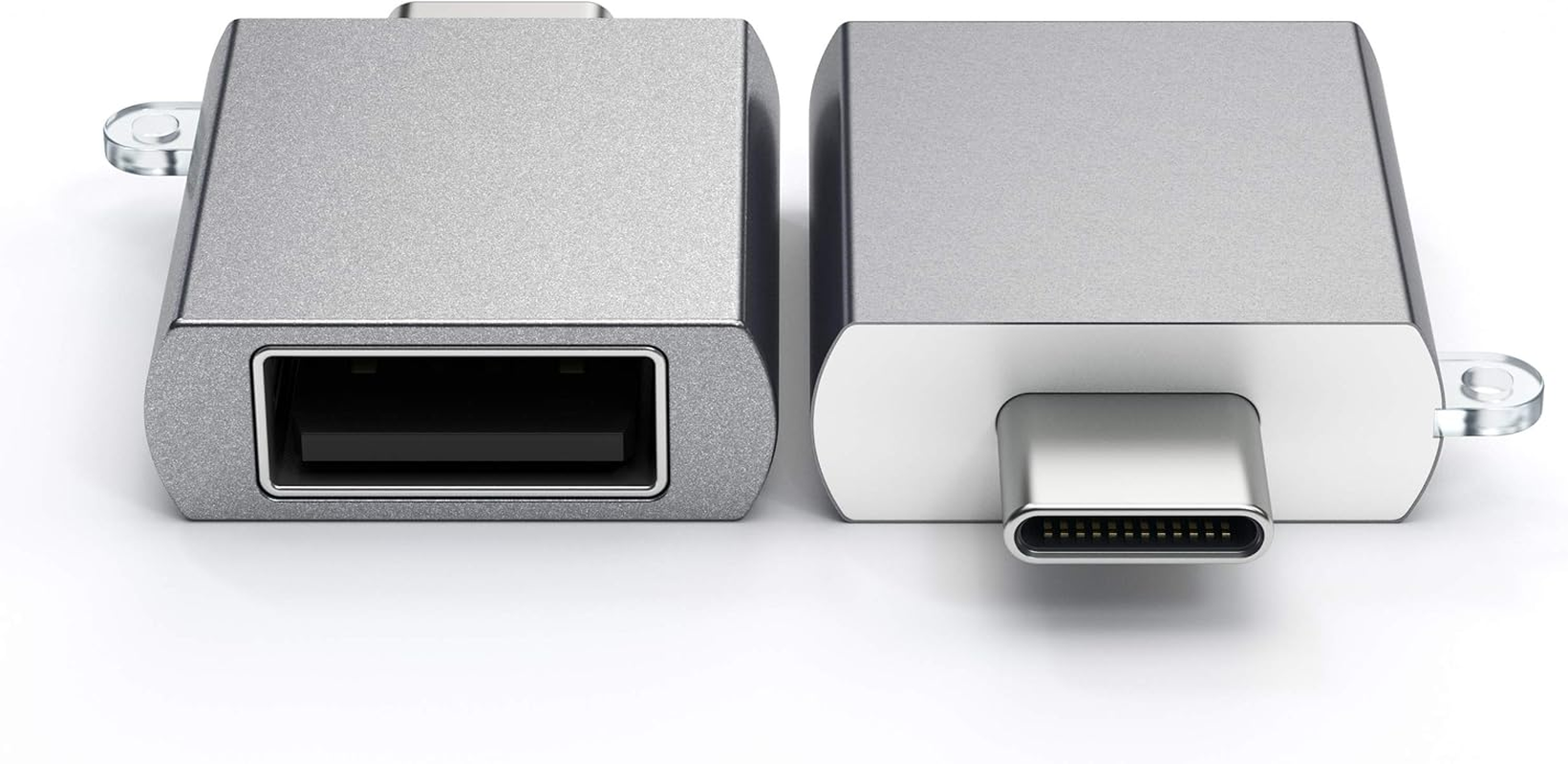 Satechi Aluminum Type-C Male to USB 3.0 Female High-Speed Adapter Converter Connector - Compatible with 2016/2017/2018 Macbook Pro, 2015/2016/2017 Macbook, Microsoft Surface Go and More (Space Gray) - Gold image number 6