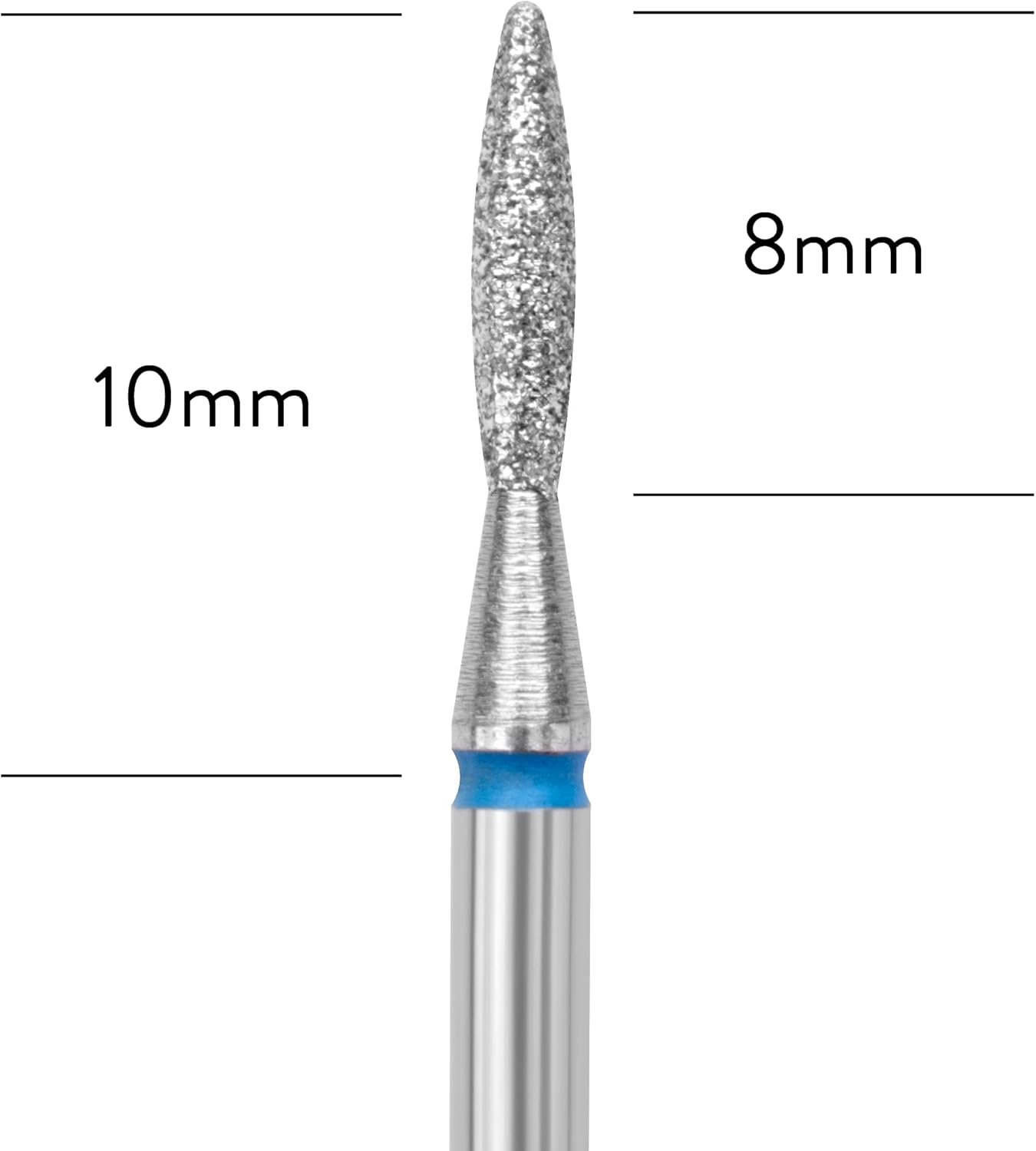 N&Eacute;ONAIL Diamond Cutter Pointed Cone NO.02/H Cutter for Nail Cutter