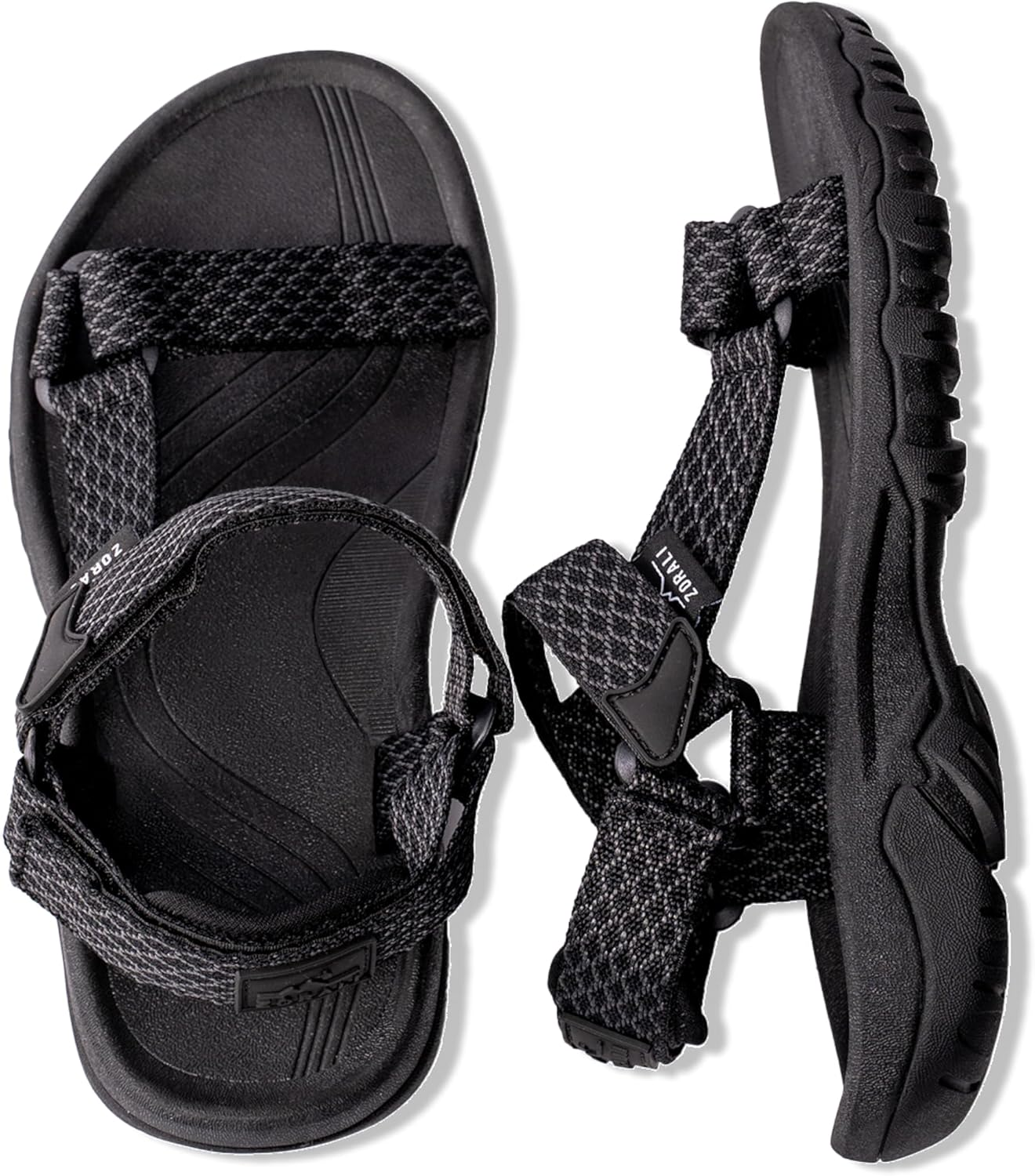 Zorali Trailblazer Hiking Sandals for Men & Women | Eco-Friendly, Adjustable, Water-Resistant Outdoor Sport Sandals for Hiking, Beach, and Camping - Lightweight Comfort with Arch Support