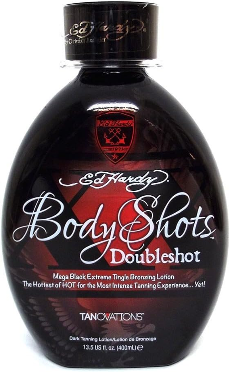 Body Shots Double Shot Warning Mega Extreme Hot Tingle 400Mls