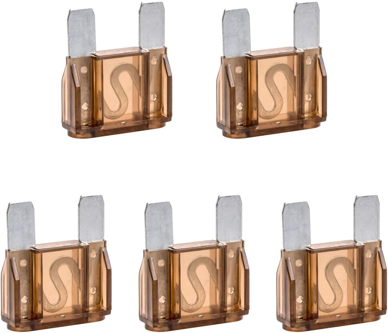 5 PCS Maxi Blade Fuses 20A, 30A, 40A, 50A, 60A, 70A, 80A, 90A, 100A and 120A(30Mm X 34Mm) (20AMP) image number 1
