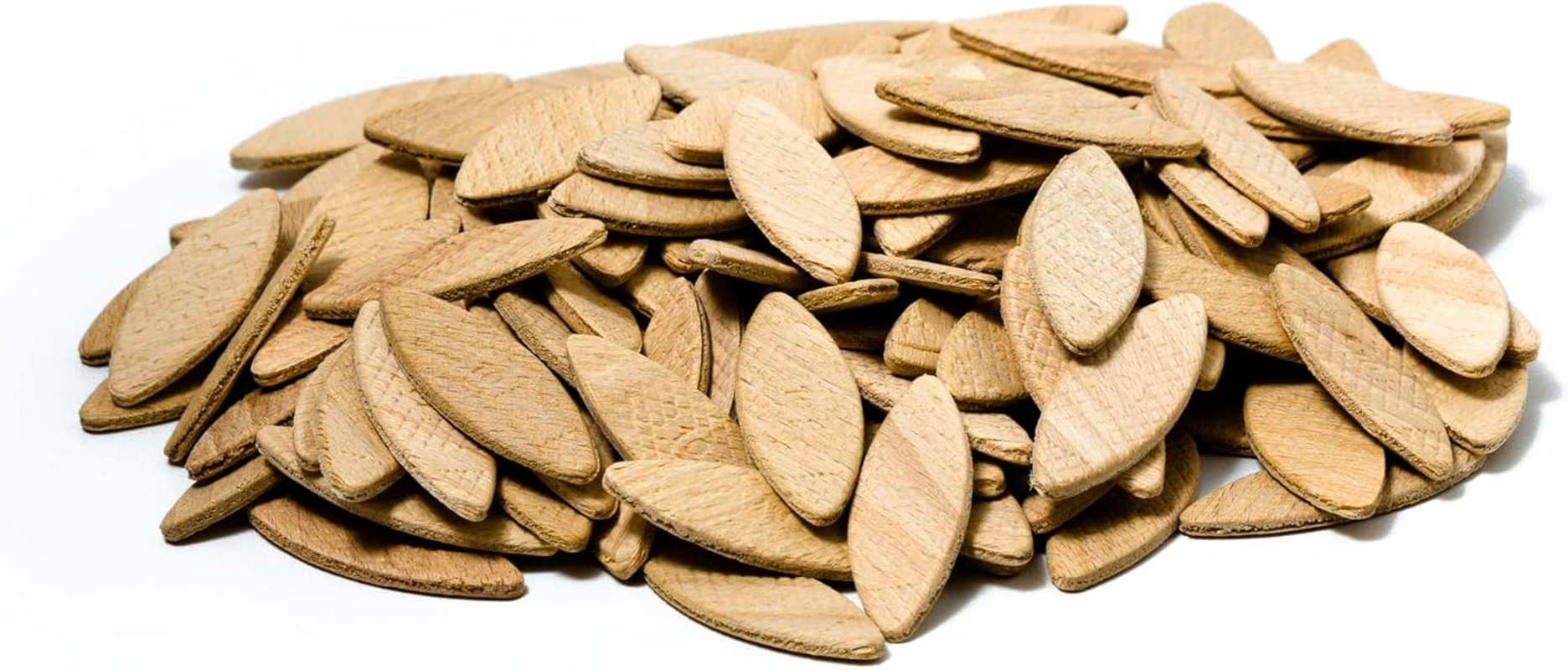 Tolux Wood Biscuits Size Number 10, Pack of 200 Pcs, Lamello Biscuits, Biscuit Joiner, Beech Wood Dowels for Carpenters and DIY Projects. image number 2