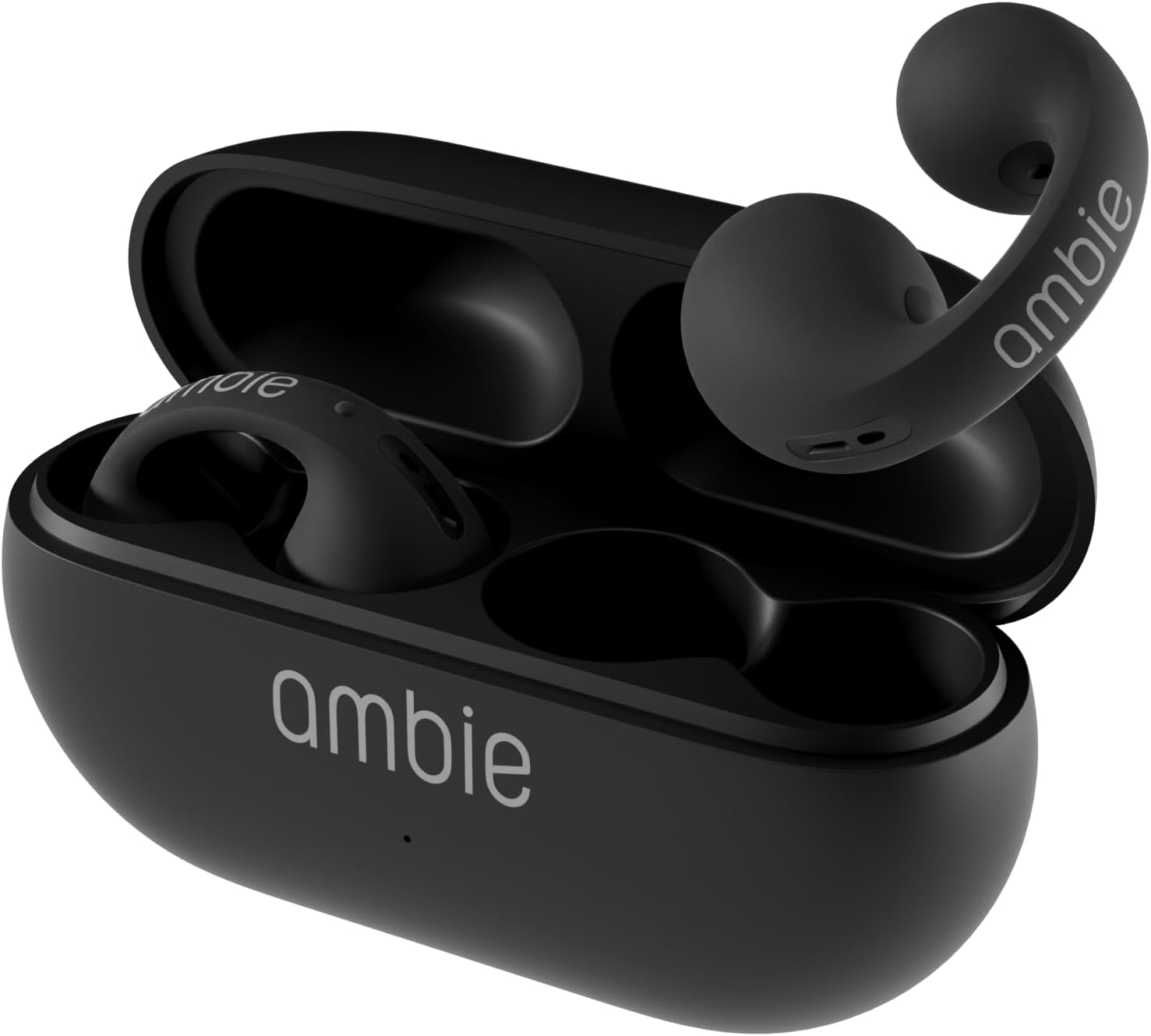Ambie Sound Earcuffs AM-TW02 (Black &times; Black)