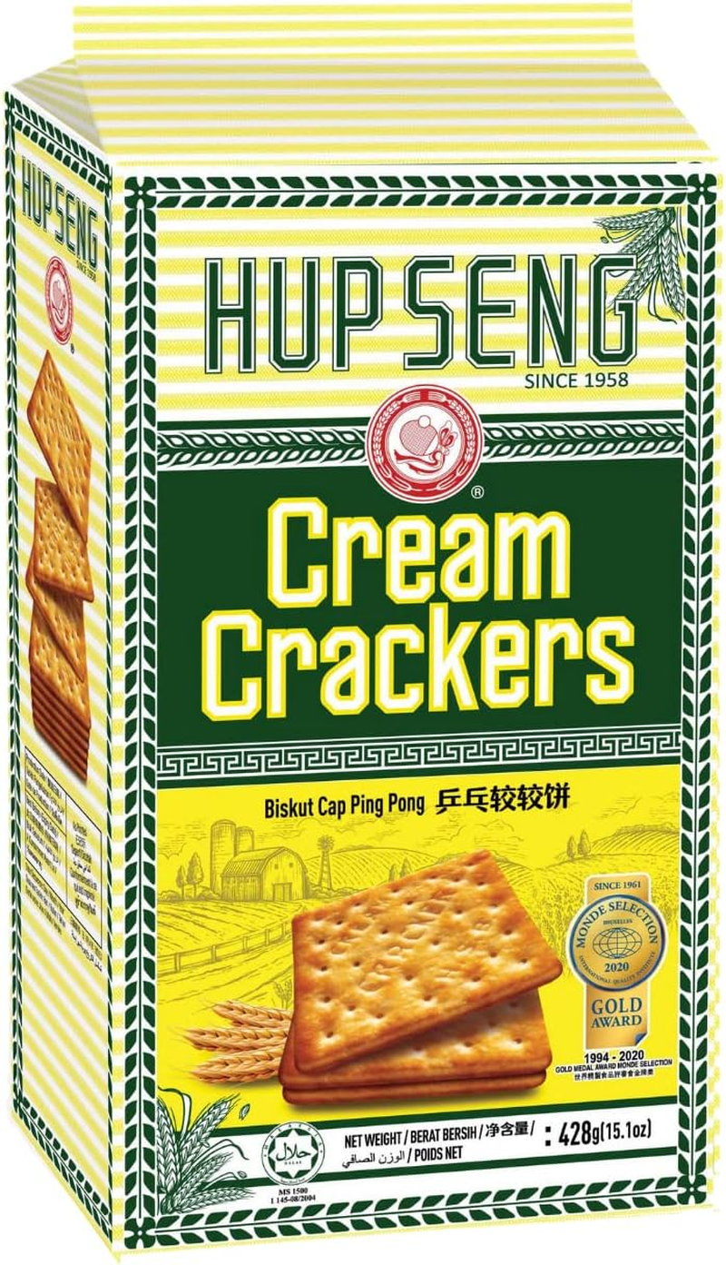Hup Seng Cream Cracker 428G