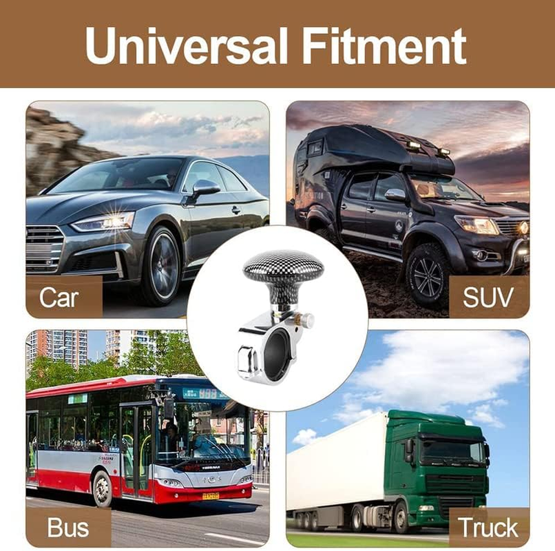 AIMALL 1PC Steering Forklift Knob Truck Ball Aid Car Wheel Spinner Lorry Tractor Turning - Fits Wheels up to 1.26 Inches Diameter image number 5