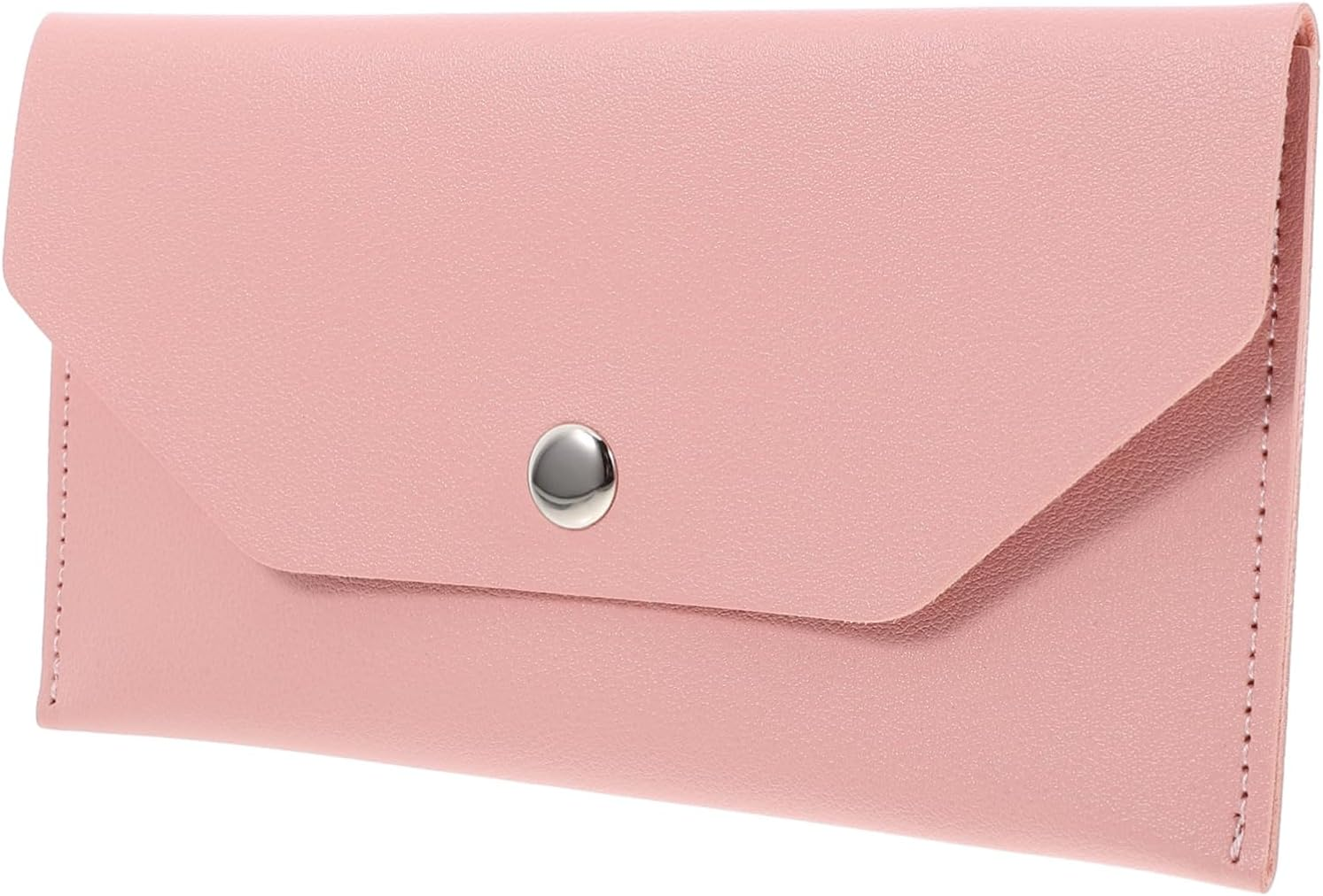 HOMSFOU Envelope Business Card Holder Pu Cash Envelope Bag for Credit Card Holder for Men Travel Document Organizer