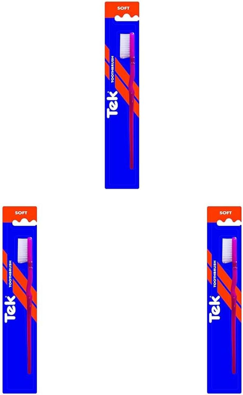 Tek Soft Toothbrush, Assorted Color