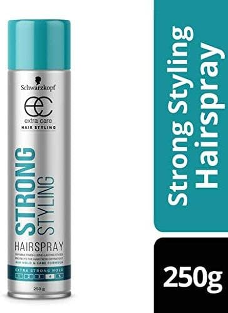 Extra Care Schwarzkopf Styling Hairspray, Extra Strong Hold, 250G