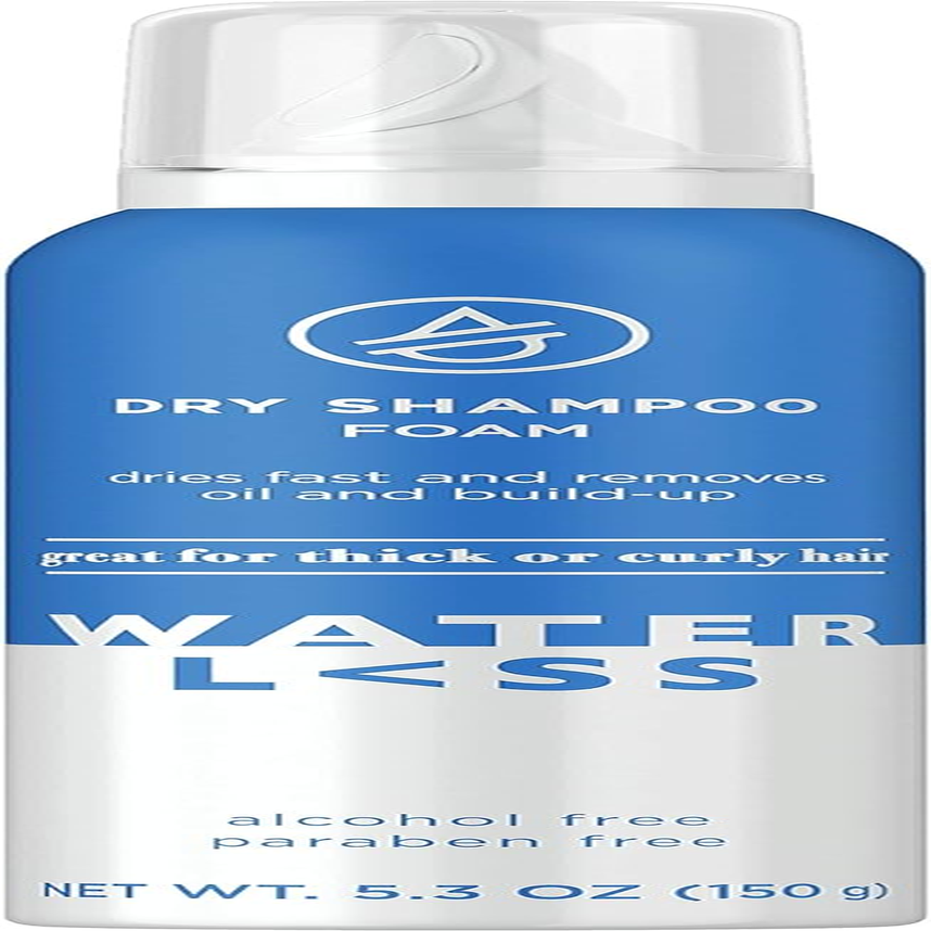 Waterless Foam Dry Shampoo for Thick or Curly Hair 150 G