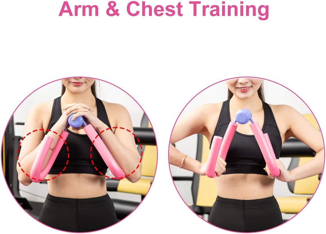 COVVY Thigh Master Thigh Workout Exerciser Thigh Toner Thigh Trimmer Butt/Leg/Arm/Chest Toner, Bodybuilding Fitness Weight Loss Slimming Home Gym Trainer Equipment