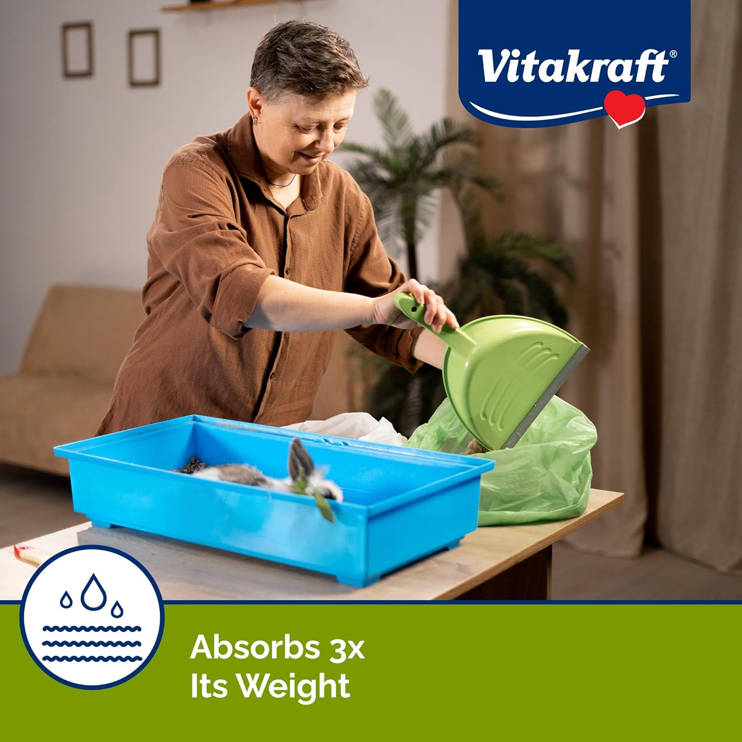 Vitakraft Fresh World Ultra Strength Paper Bedding & Litter for Small Animals and Birds, 975 Cubic Inches (16 L) image number 5