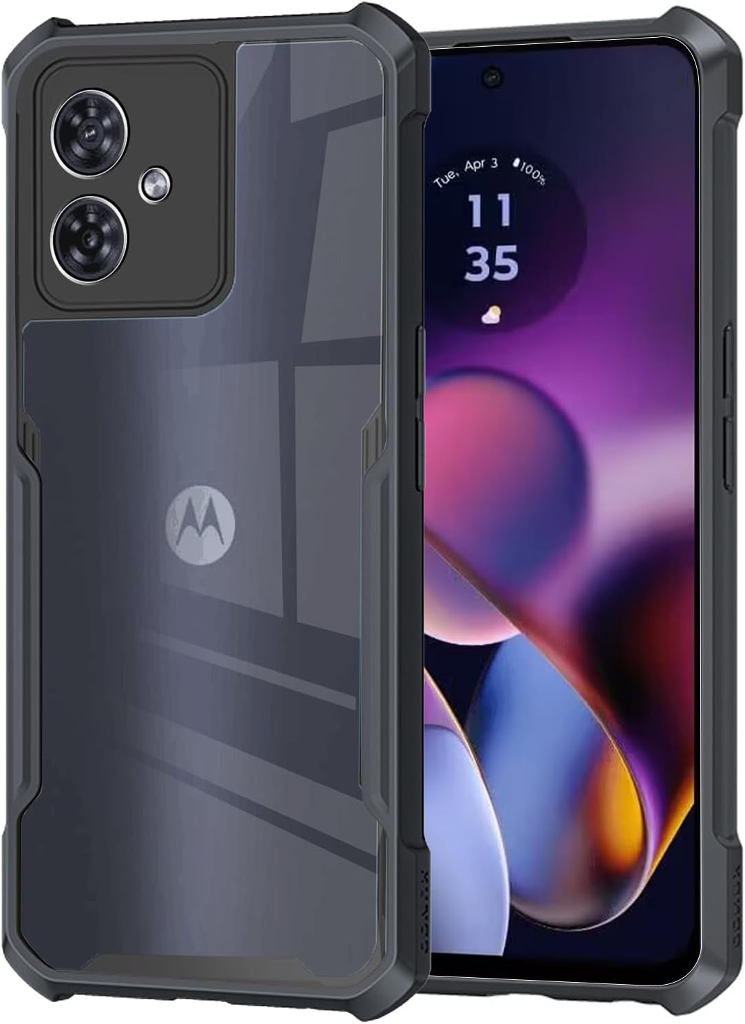 Case for Motorola Moto G54, Electro-Weideworld Ultra Thin Shockproof Protective Phone Cover