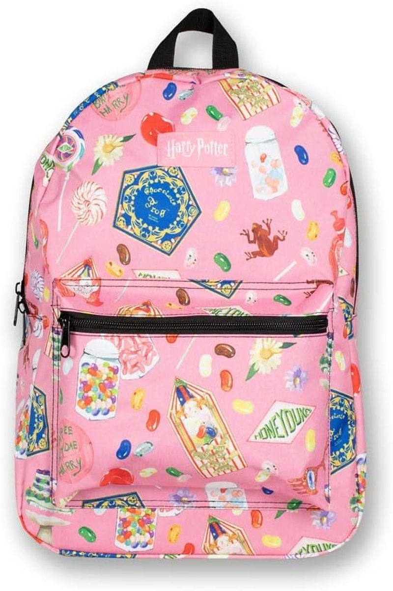Harry Potter Honeydukes Backpack, Fits A4 with Internal Padded Laptop/Tablet Pouch, Multi Colour, One Size image number 2