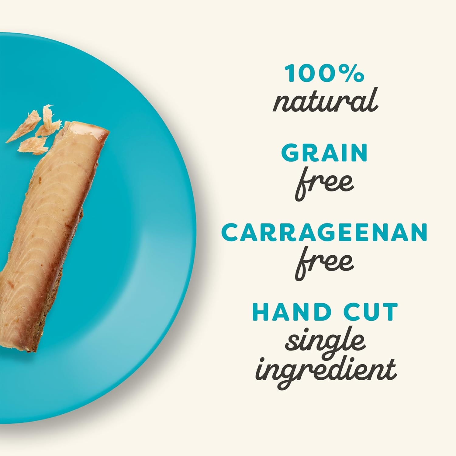 Applaws Natural Cat Treats, Grain-Free Whole Tuna Loins, Single-Ingredient Healthy Snack for Cats (6X30G) image number 1