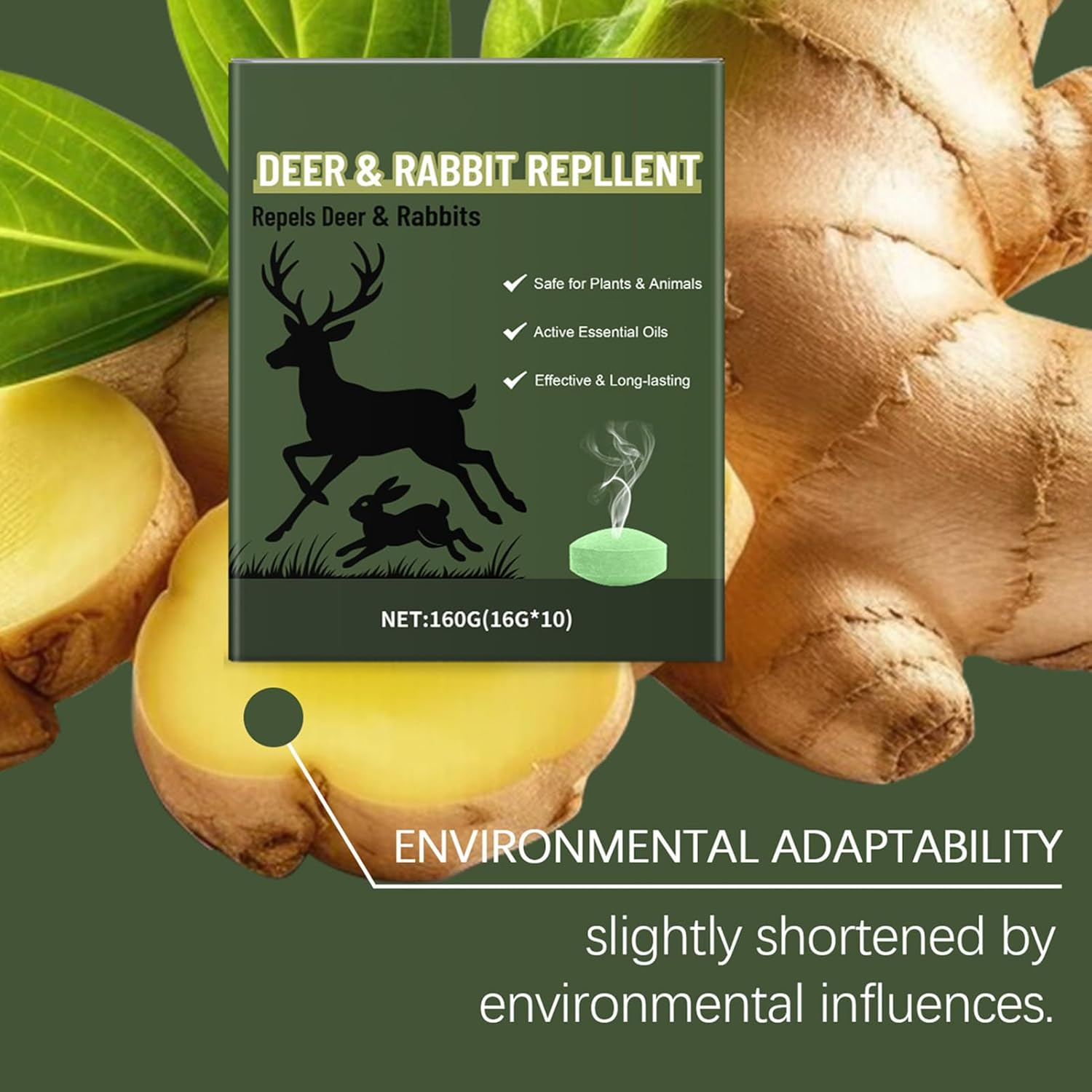 Deer Repellant for Yard - Deer Repellant Balls for Outdoor | Long-Lasting Protection Natural Peppermint Oil for Flowers Shrubs Vegetables Trees image number 5