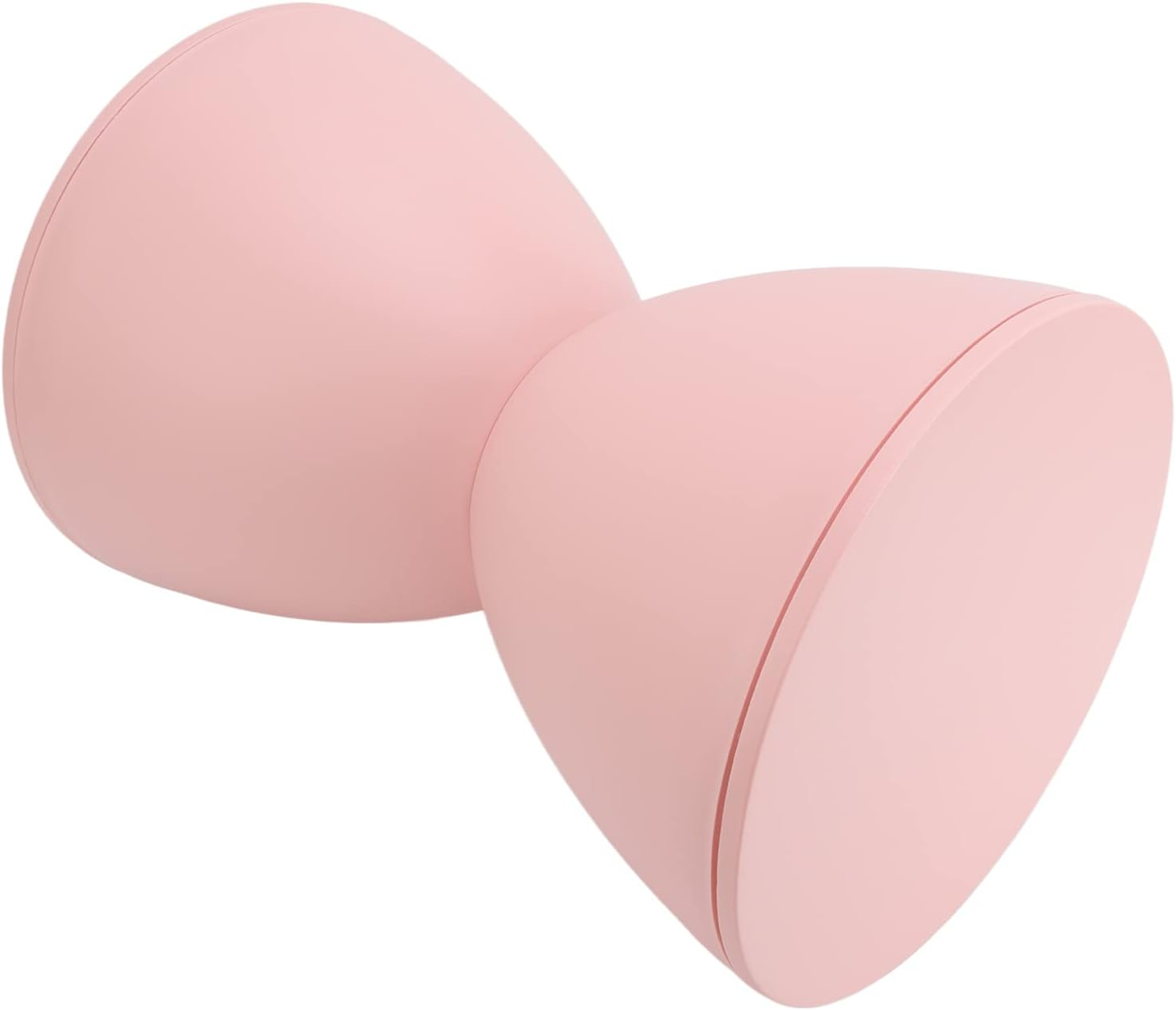 Hourglass Shaped Side Table, Modern Plastic Nordic round Stool, Simple and Elegant Design, 11.81In Diameter, 16.54In Height, Multifunctional, Wear Resistant, Waterproof, Scratch